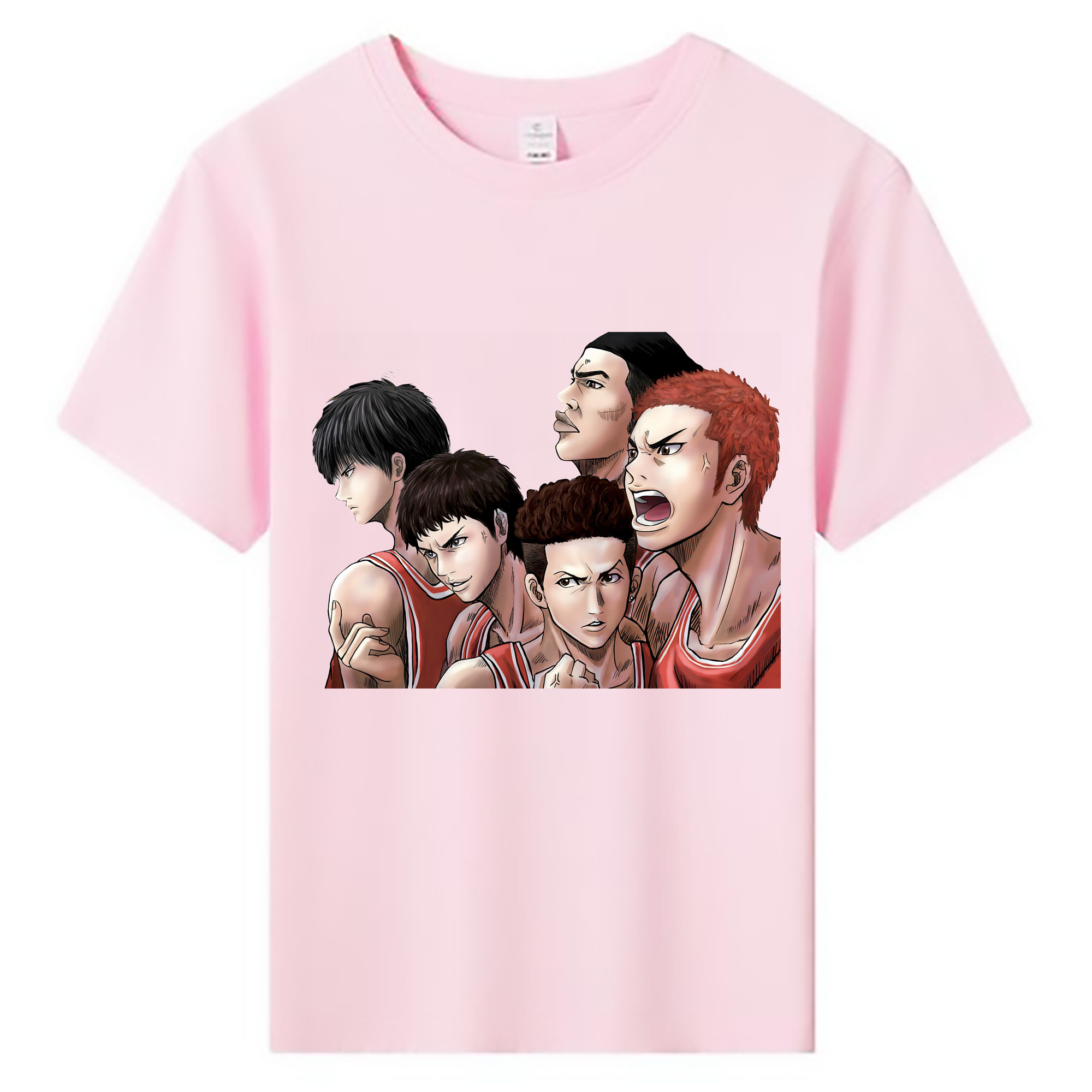 （画像用） SLAM DUNK／スラムダンク 綿100％キッズTシャツ（フロントプリント）