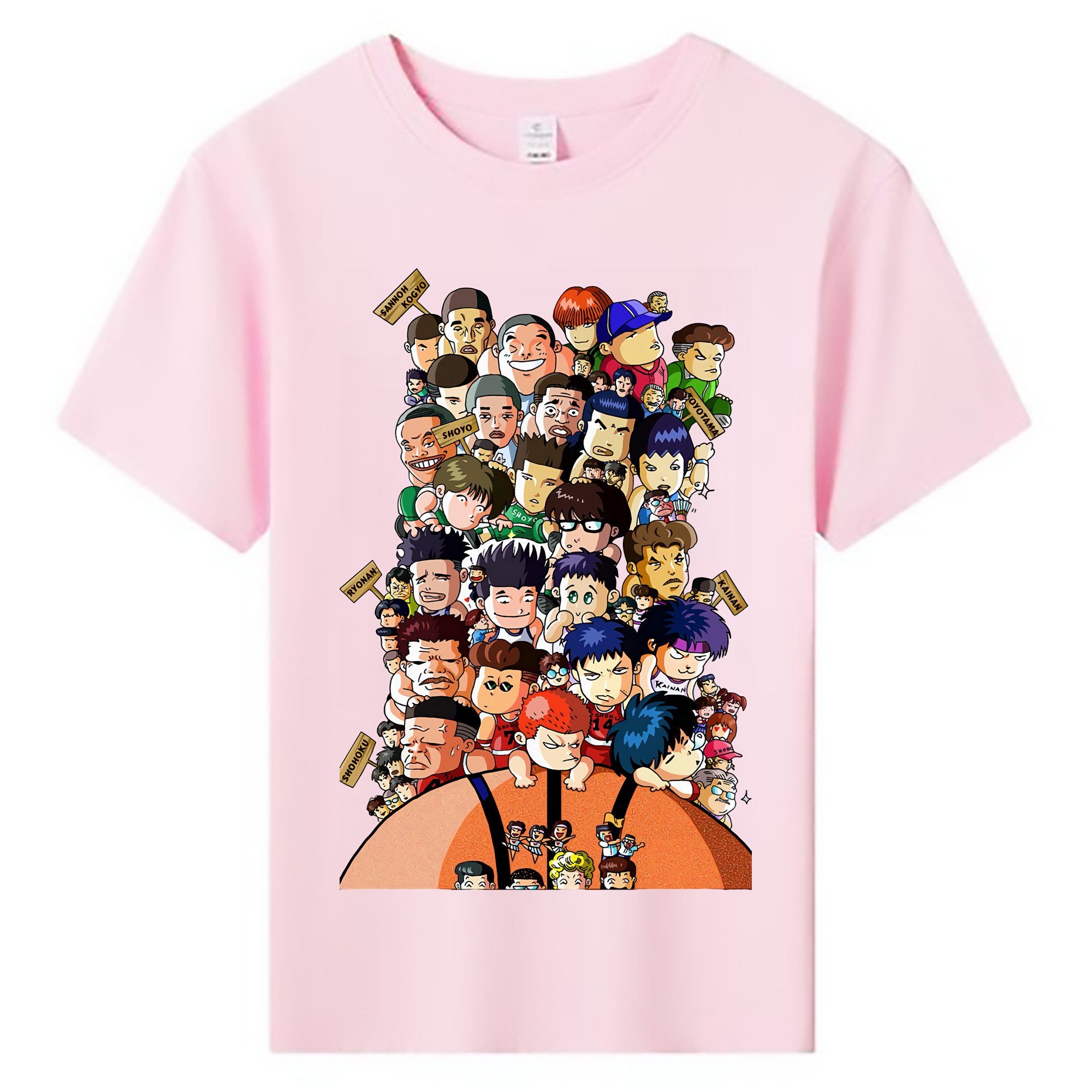 （画像用） SLAM DUNK／スラムダンク 綿100％キッズTシャツ（フロントプリント）