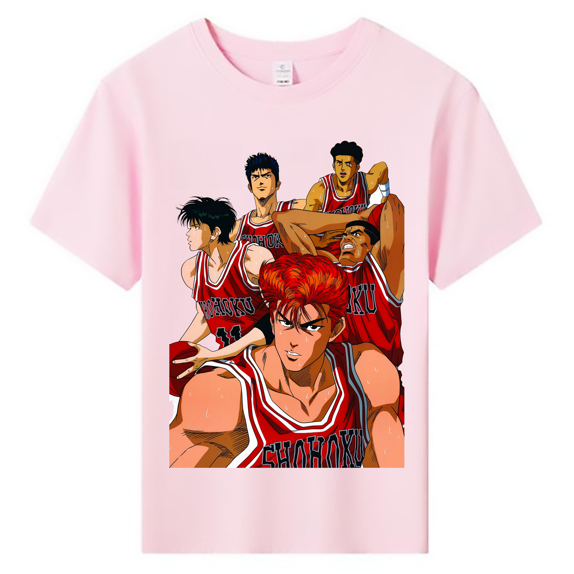（画像用） SLAM DUNK／スラムダンク 綿100％キッズTシャツ（フロントプリント）