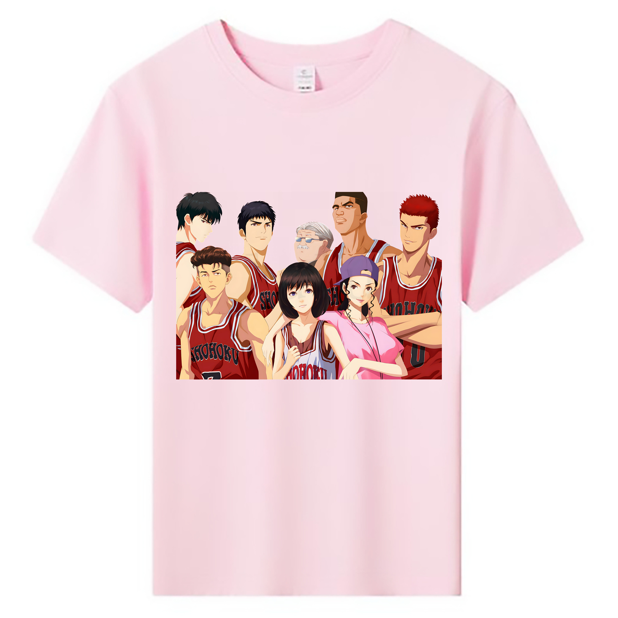 （画像用） SLAM DUNK／スラムダンク 綿100％キッズTシャツ（フロントプリント）