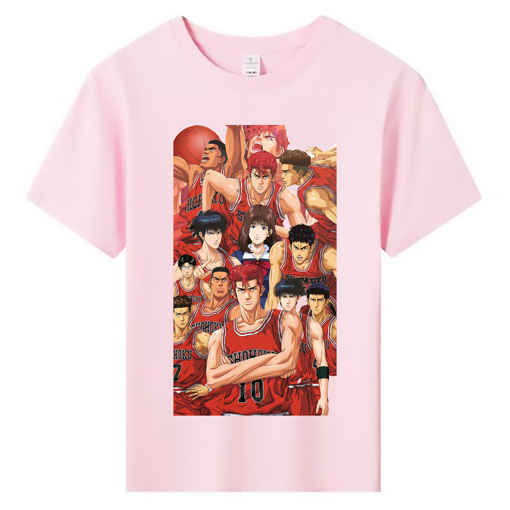 （画像用） SLAM DUNK／スラムダンク 綿100％キッズTシャツ（フロントプリント）