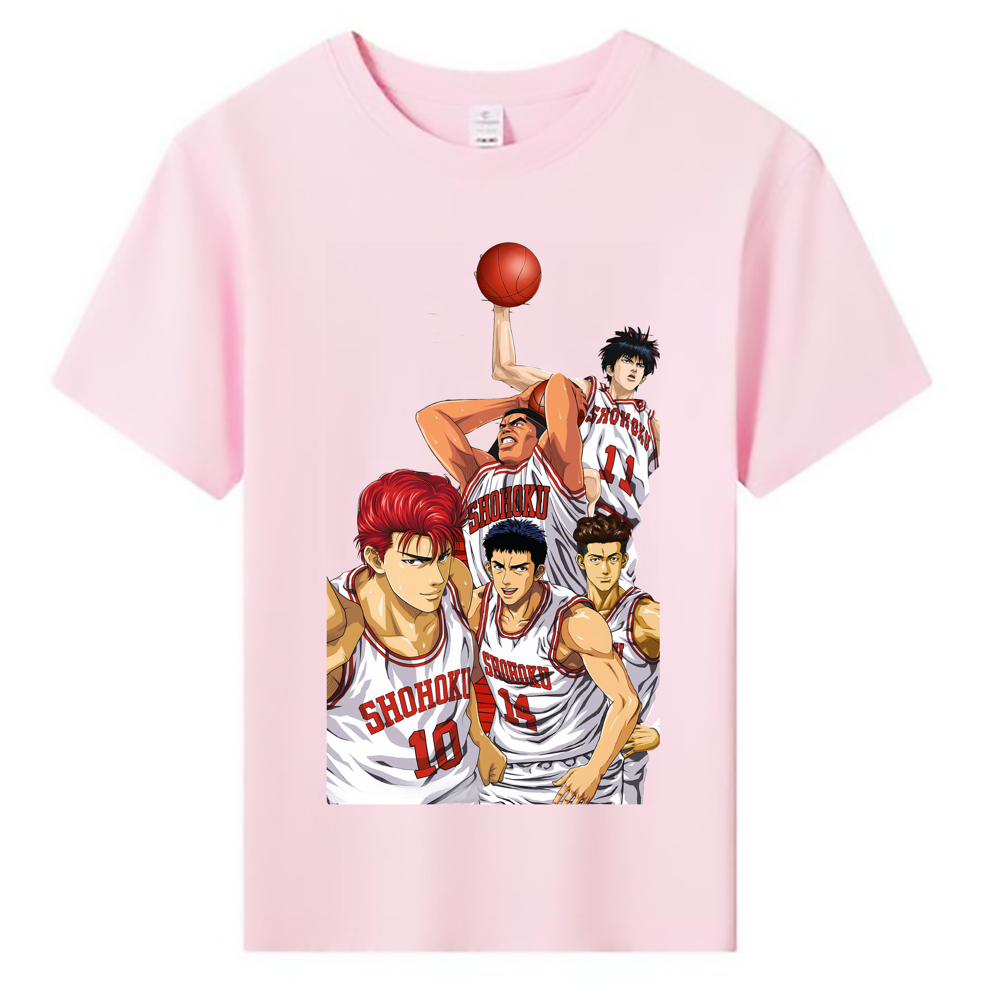 （画像用） SLAM DUNK／スラムダンク 綿100％キッズTシャツ（フロントプリント）