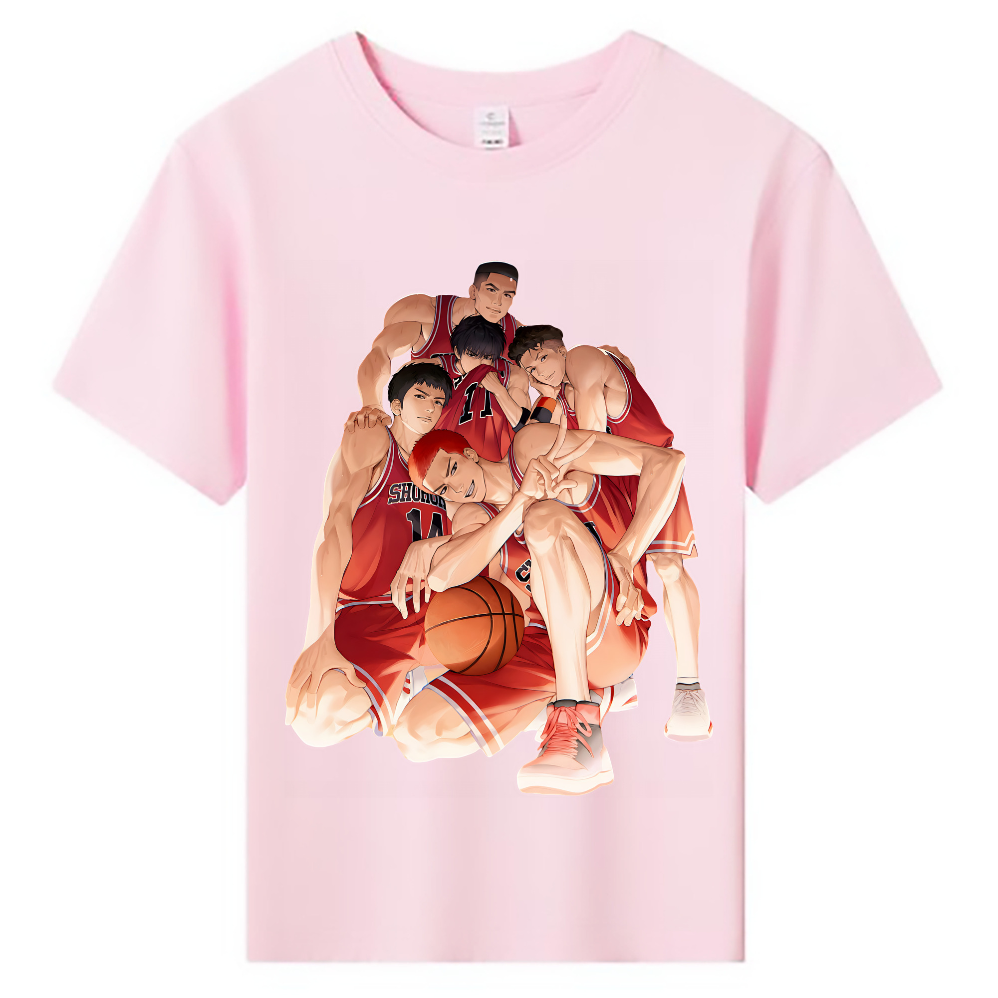 （画像用） SLAM DUNK／スラムダンク 綿100％キッズTシャツ（フロントプリント）