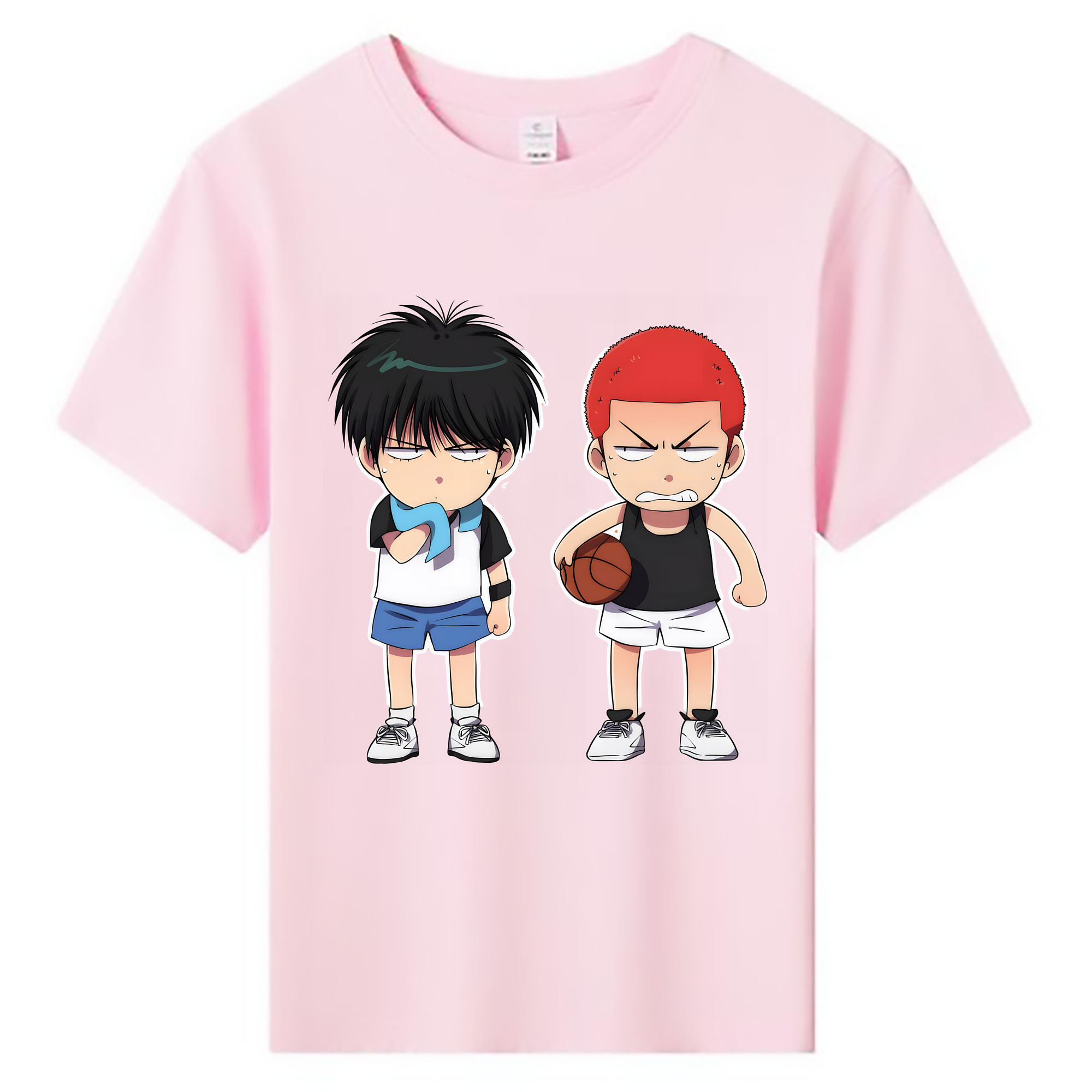 （画像用） SLAM DUNK／スラムダンク 綿100％キッズTシャツ（フロントプリント）