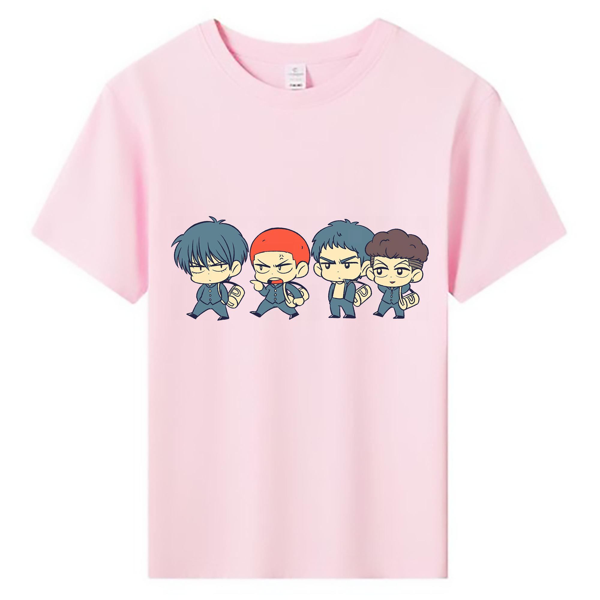 （画像用） SLAM DUNK／スラムダンク 綿100％キッズTシャツ（フロントプリント）