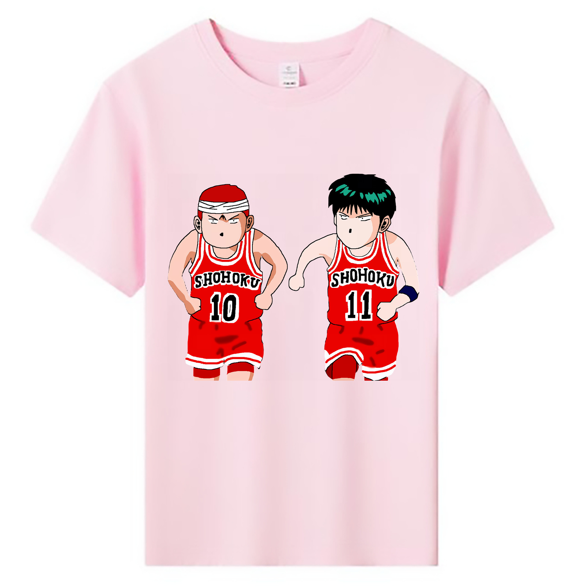 （画像用） SLAM DUNK／スラムダンク 綿100％キッズTシャツ（フロントプリント）