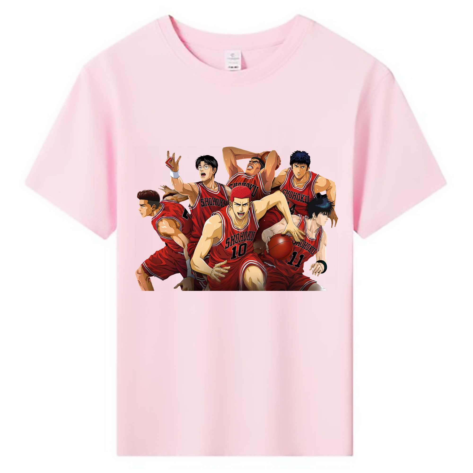 （画像用） SLAM DUNK／スラムダンク 綿100％キッズTシャツ（フロントプリント）