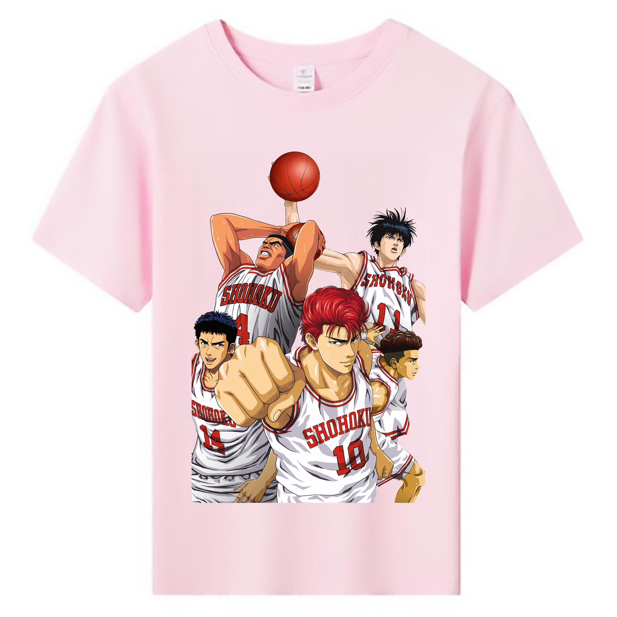（画像用） SLAM DUNK／スラムダンク 綿100％キッズTシャツ（フロントプリント）