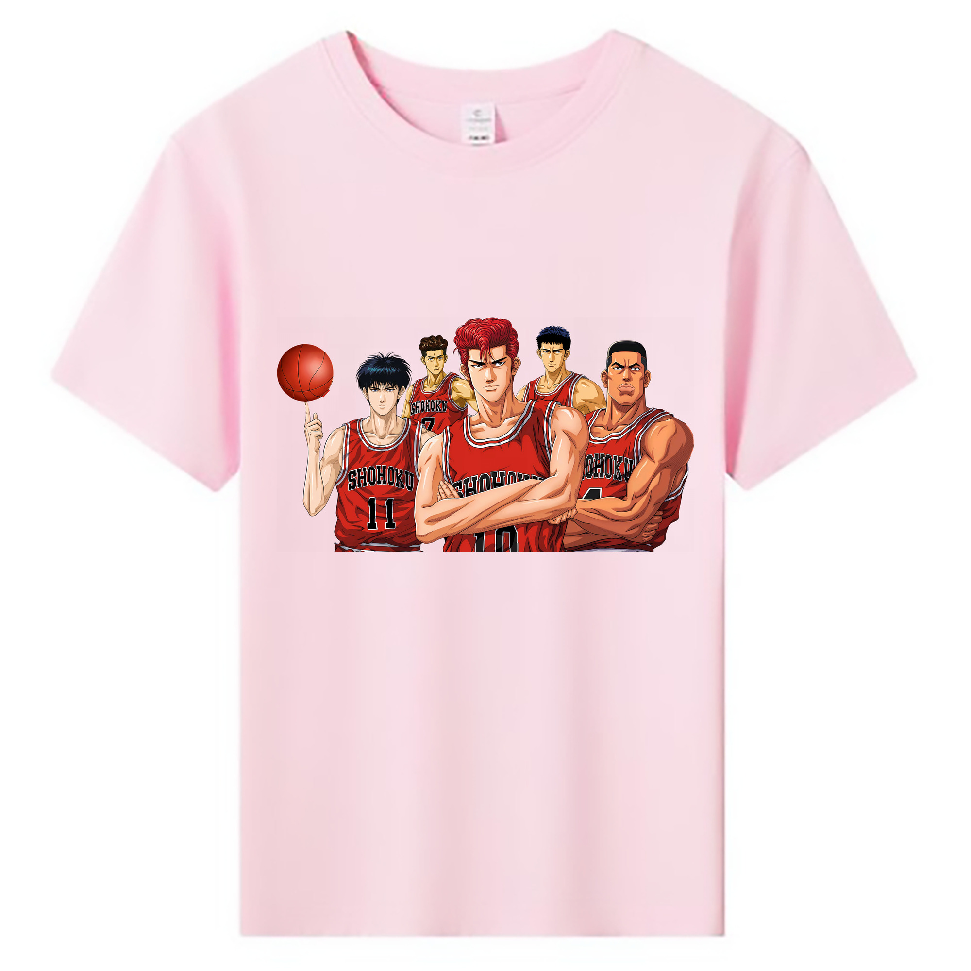 （画像用） SLAM DUNK／スラムダンク 綿100％キッズTシャツ（フロントプリント）