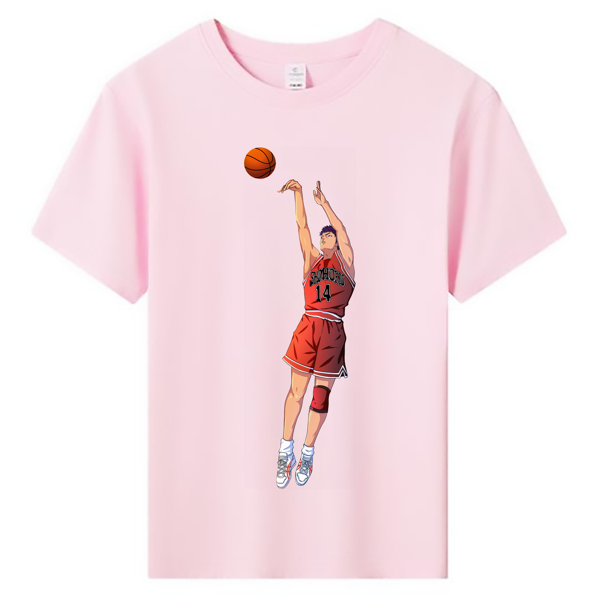 （画像用） SLAM DUNK／スラムダンク 綿100％キッズTシャツ（フロントプリント）