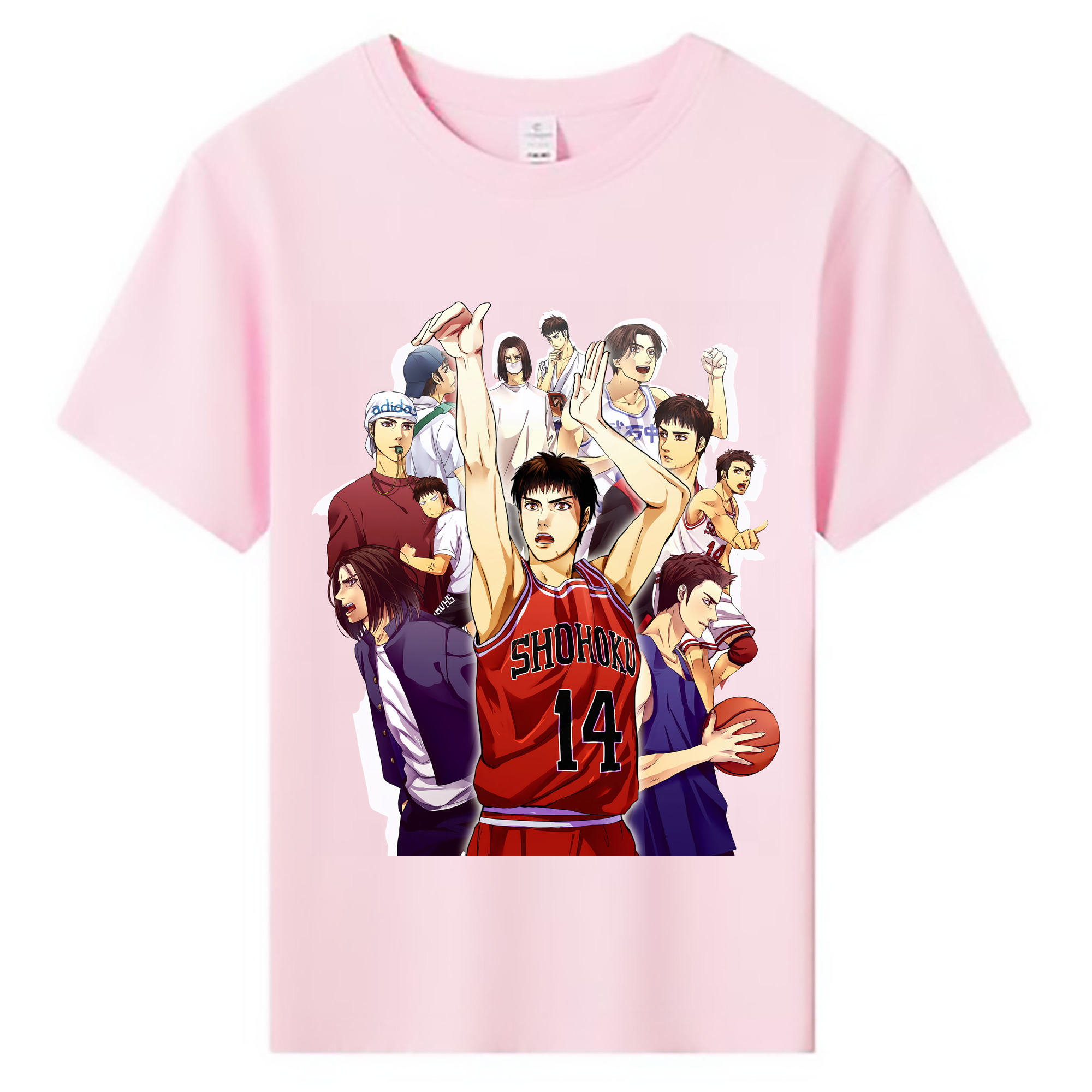 （画像用） SLAM DUNK／スラムダンク 綿100％キッズTシャツ（フロントプリント）