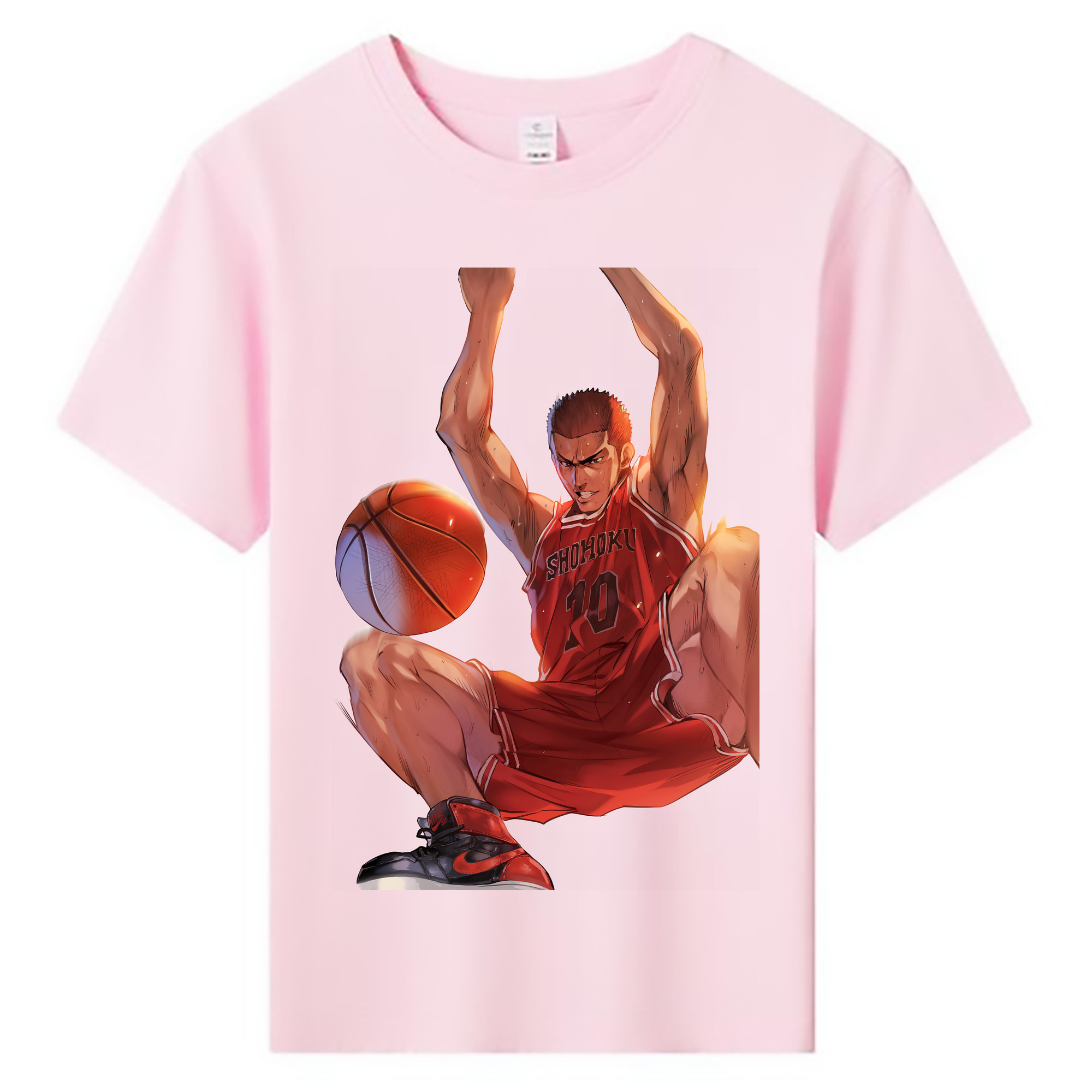（画像用） SLAM DUNK／スラムダンク 綿100％キッズTシャツ（フロントプリント）