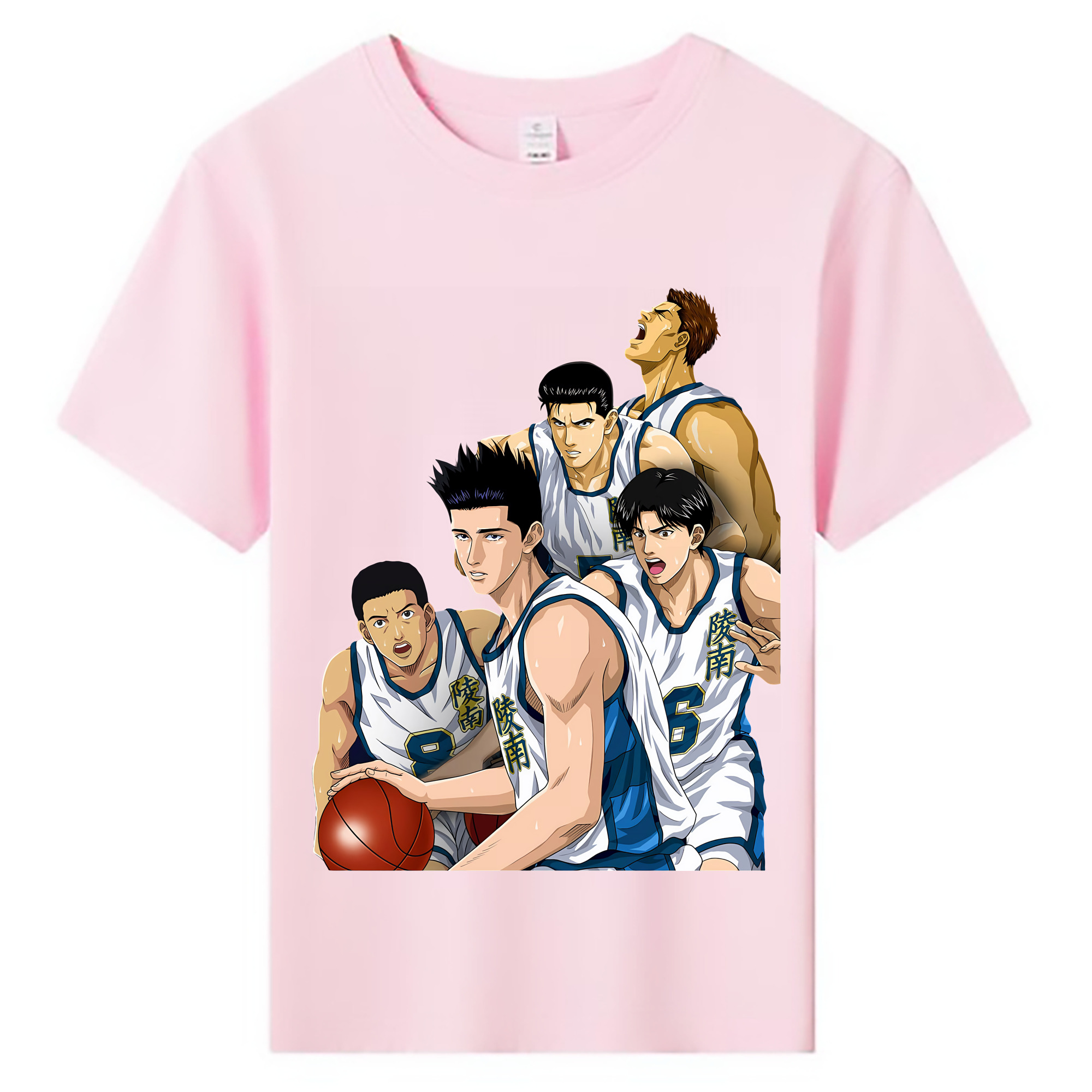 （画像用） SLAM DUNK／スラムダンク 綿100％キッズTシャツ（フロントプリント）
