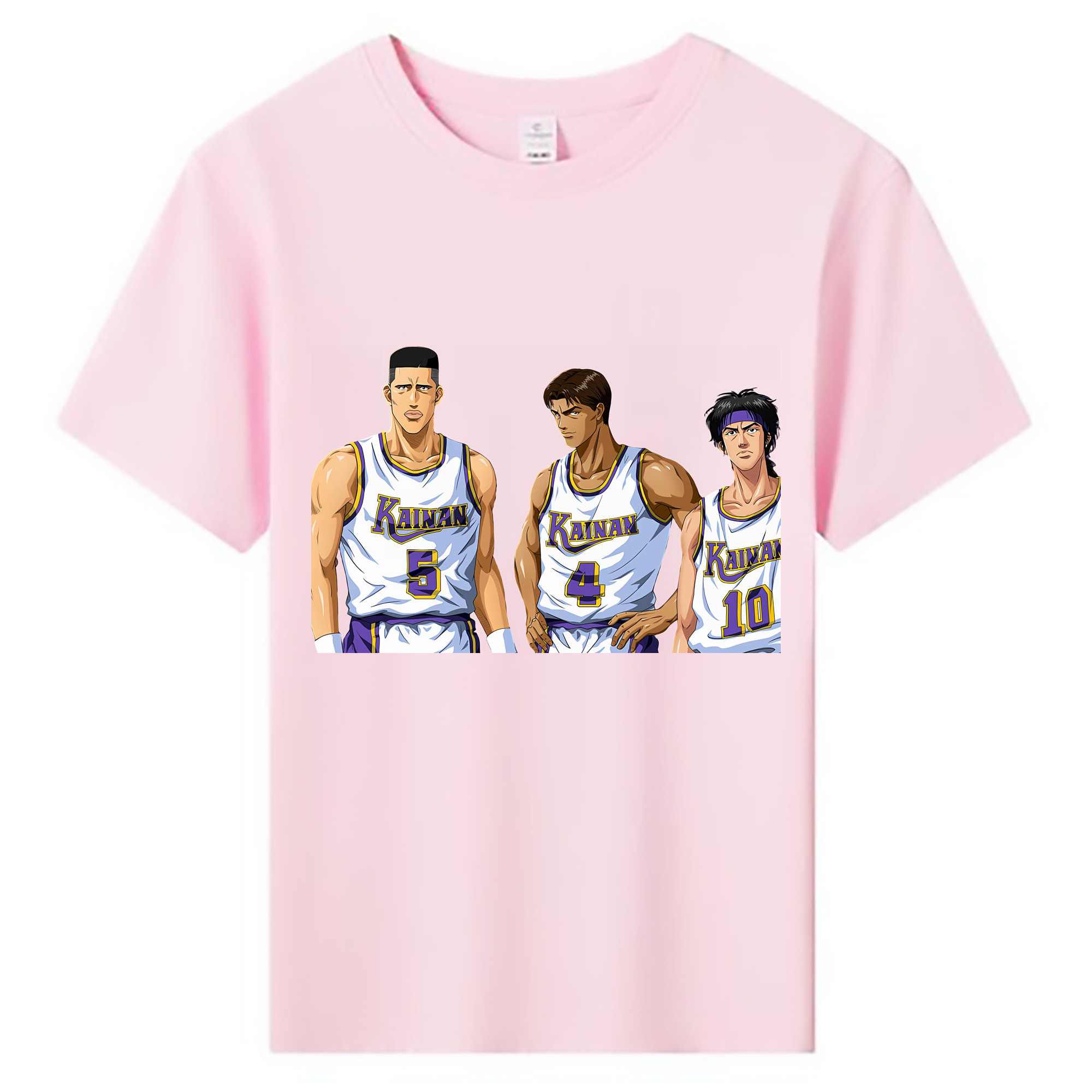 （画像用） SLAM DUNK／スラムダンク 綿100％キッズTシャツ（フロントプリント）