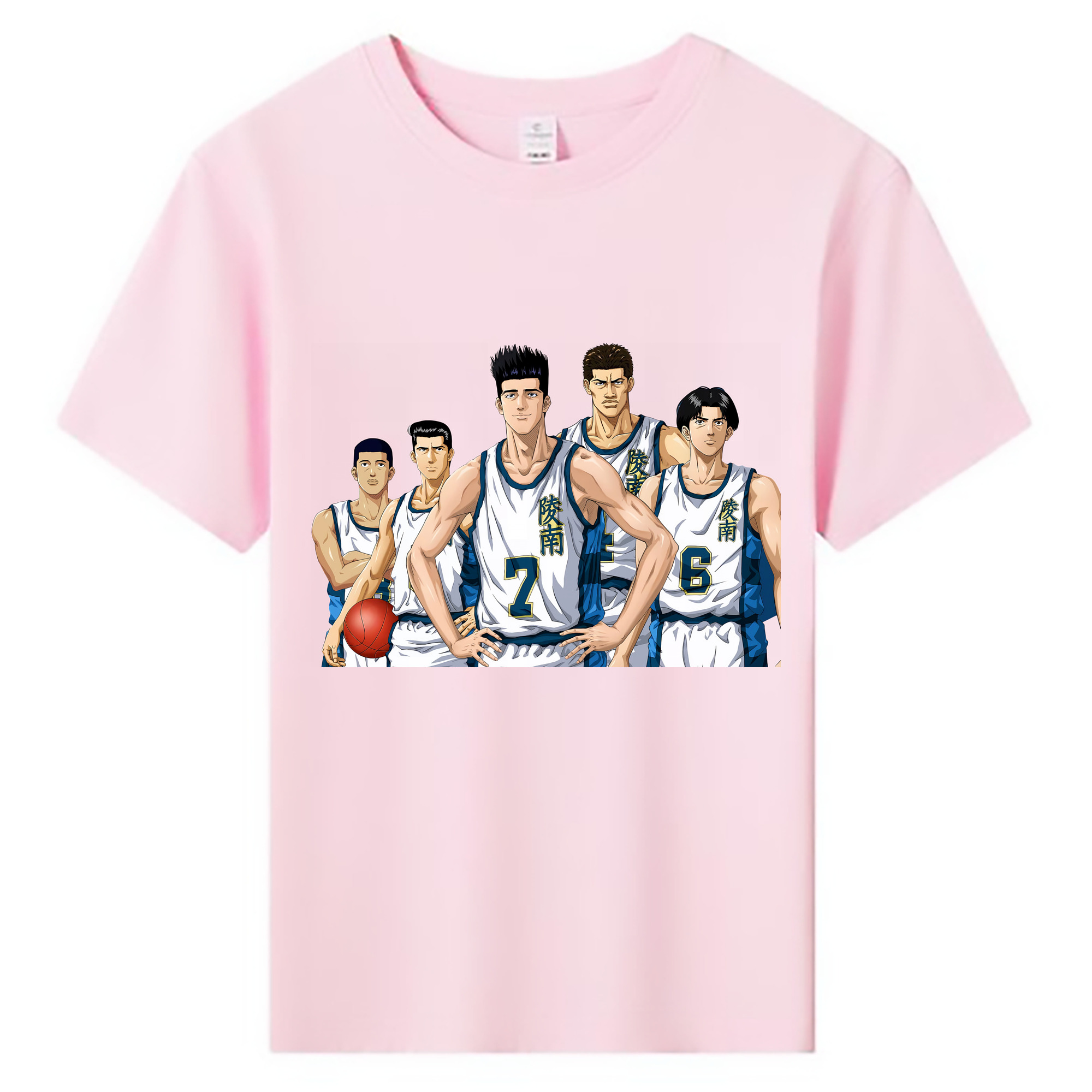 （画像用） SLAM DUNK／スラムダンク 綿100％キッズTシャツ（フロントプリント）