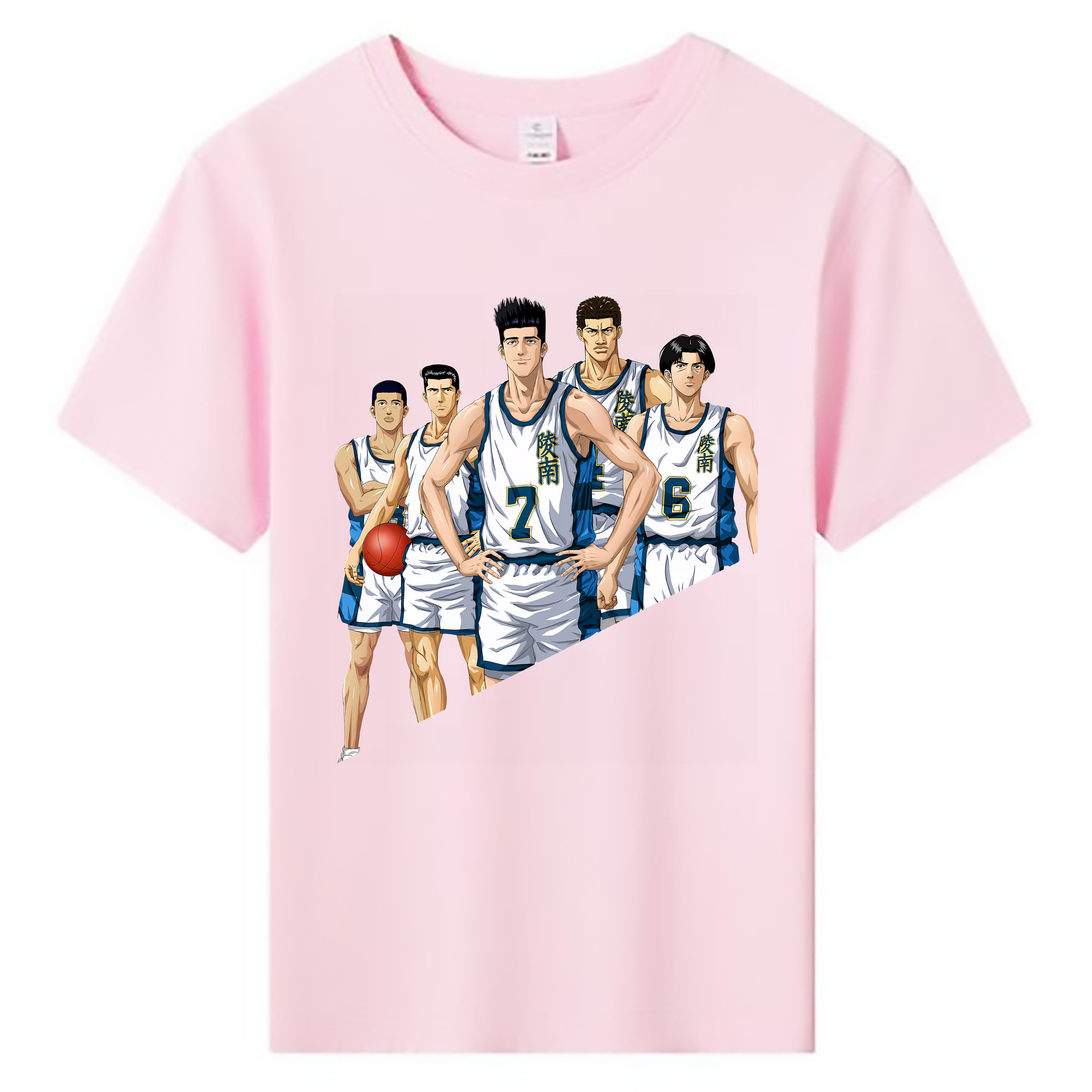 （画像用） SLAM DUNK／スラムダンク 綿100％キッズTシャツ（フロントプリント）