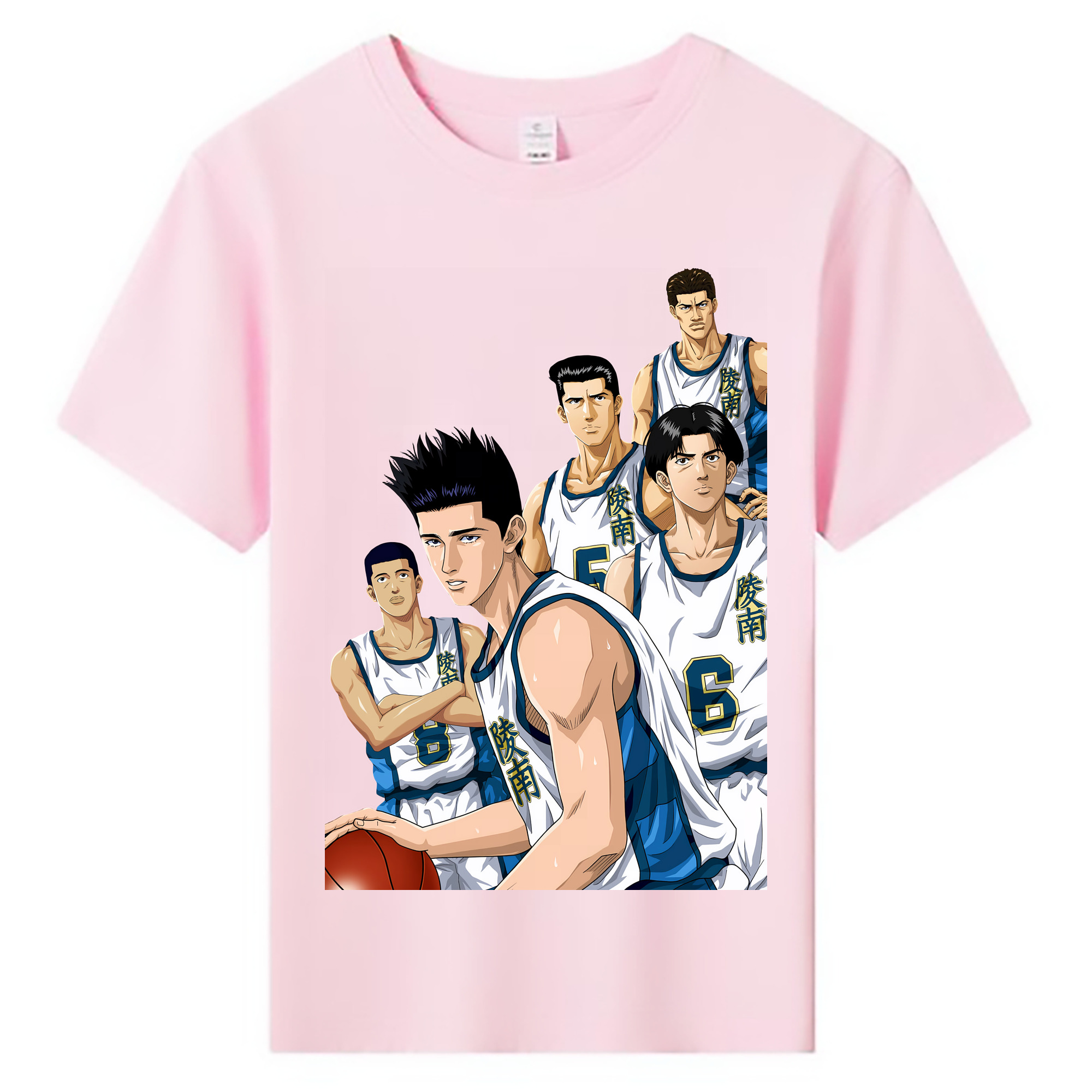 （画像用） SLAM DUNK／スラムダンク 綿100％キッズTシャツ（フロントプリント）