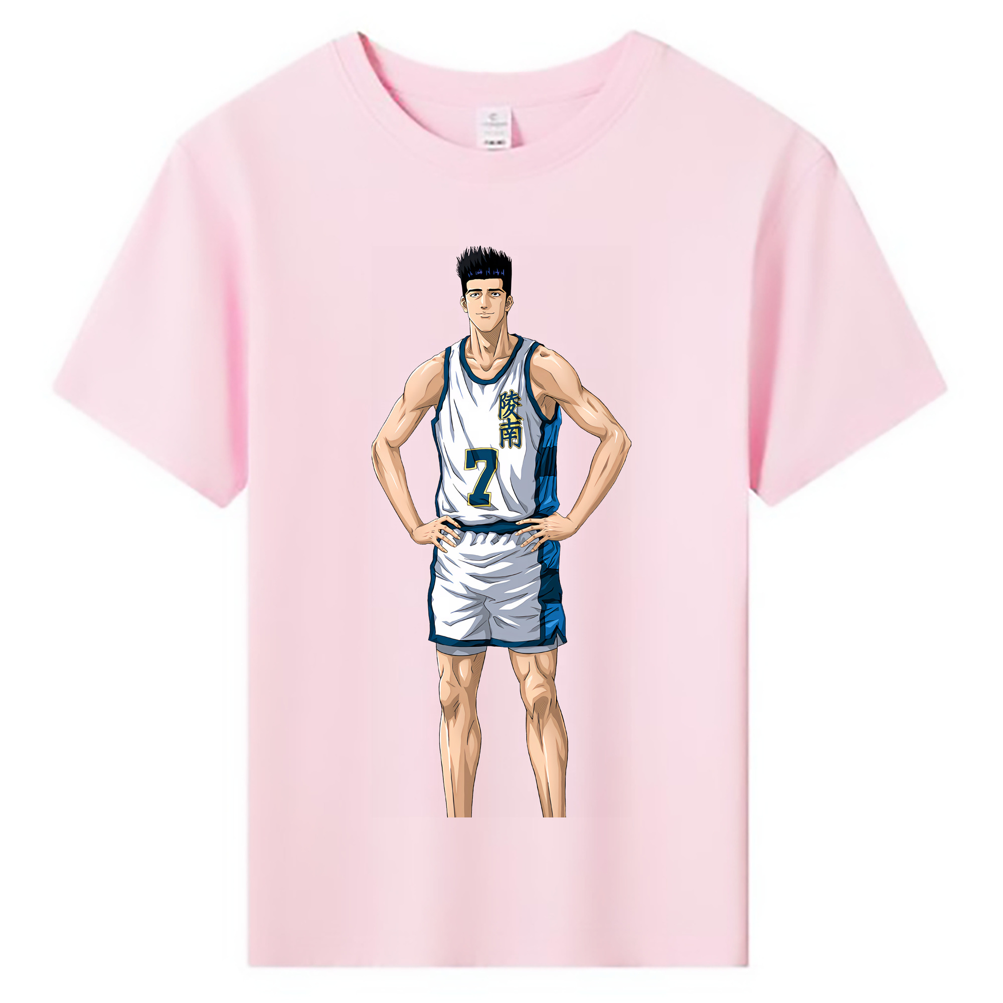 （画像用） SLAM DUNK／スラムダンク 綿100％キッズTシャツ（フロントプリント）