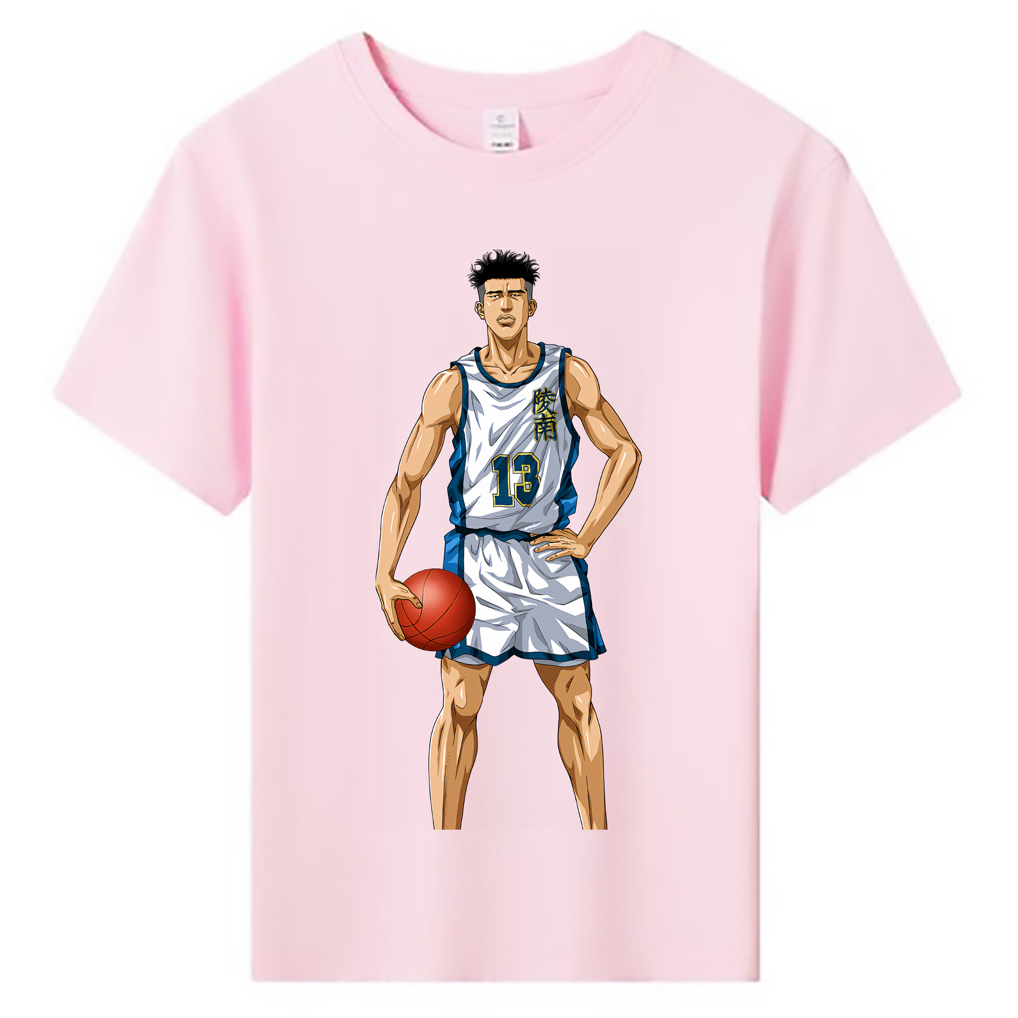 （画像用） SLAM DUNK／スラムダンク 綿100％キッズTシャツ（フロントプリント）