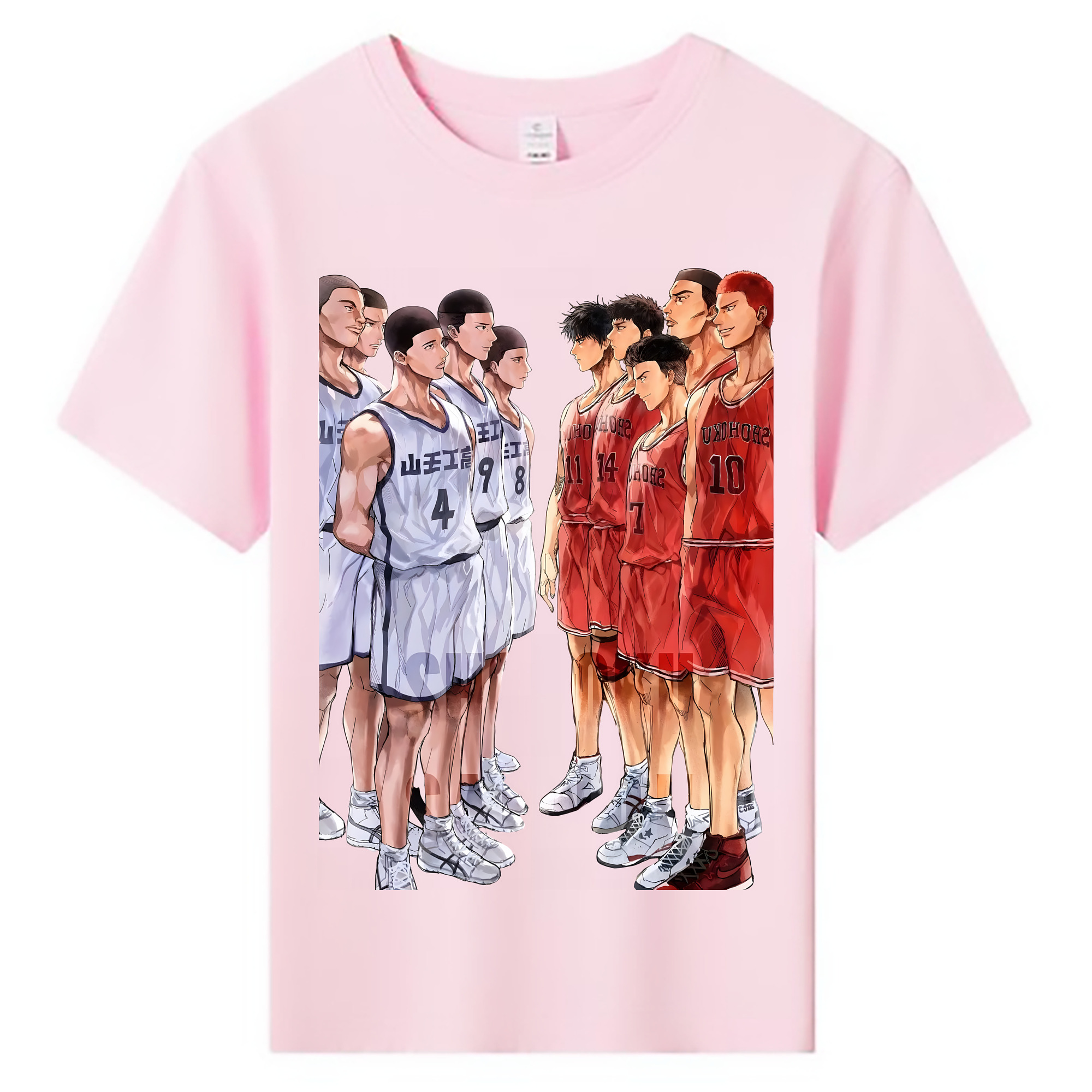 （画像用） SLAM DUNK／スラムダンク 綿100％キッズTシャツ（フロントプリント）