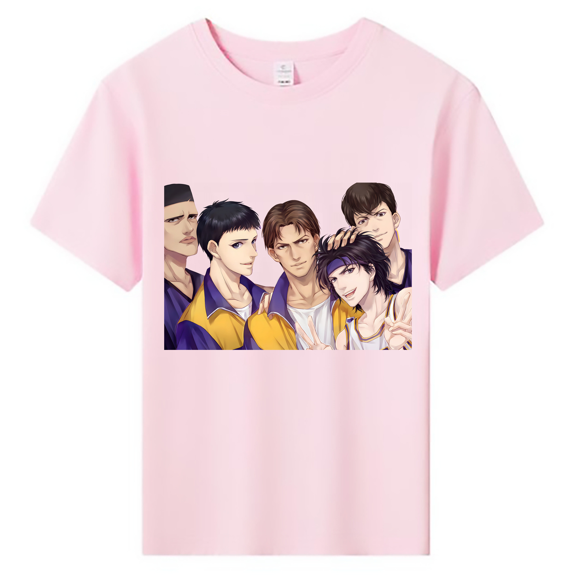 （画像用） SLAM DUNK／スラムダンク 綿100％キッズTシャツ（フロントプリント）