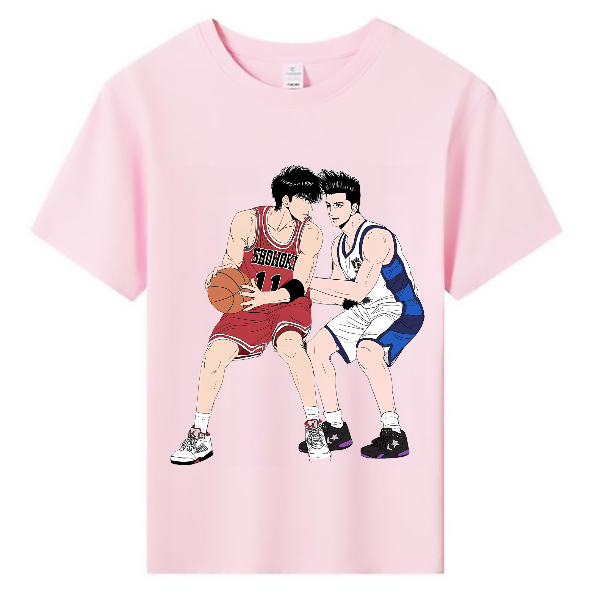 （画像用） SLAM DUNK／スラムダンク 綿100％キッズTシャツ（フロントプリント）