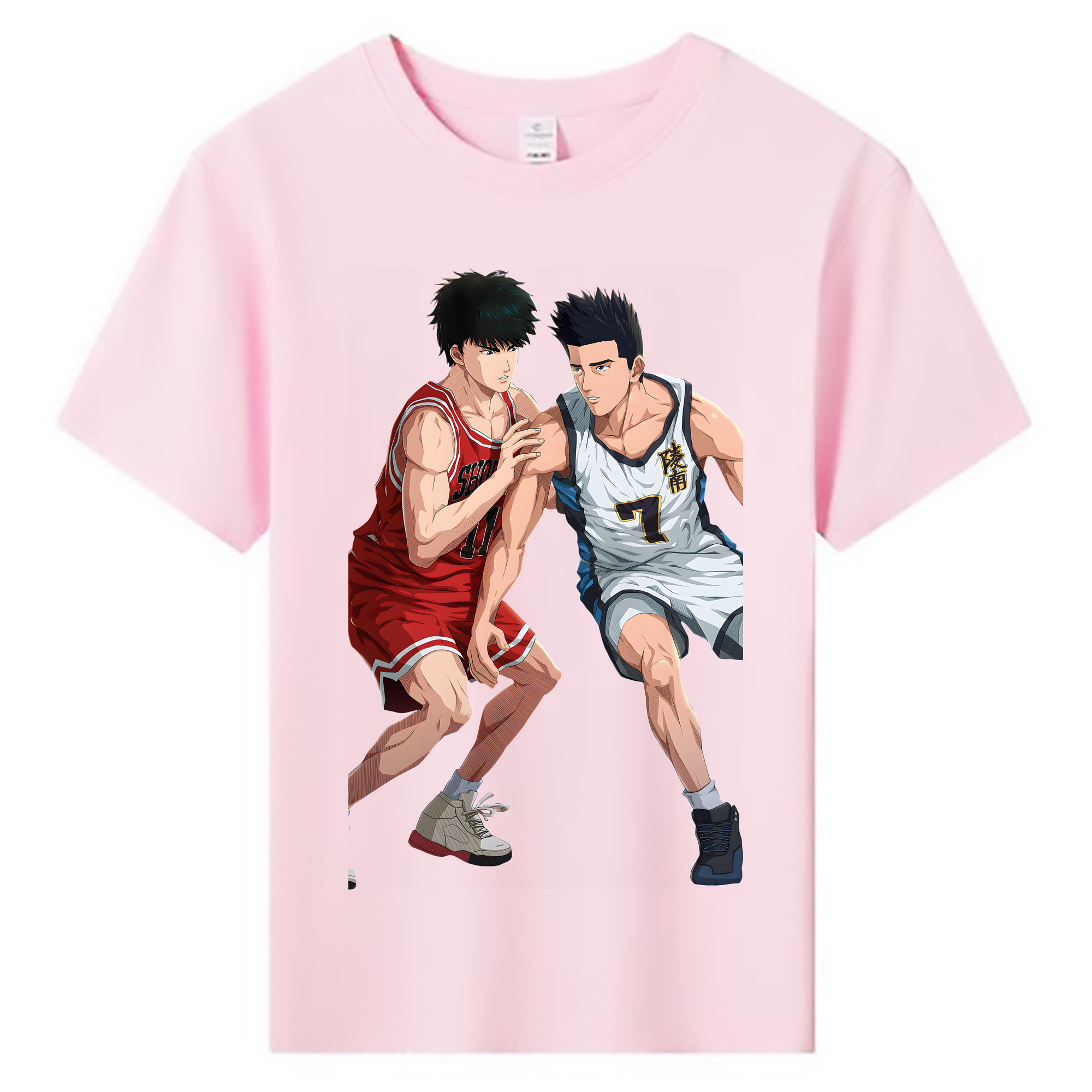 （画像用） SLAM DUNK／スラムダンク 綿100％キッズTシャツ（フロントプリント）