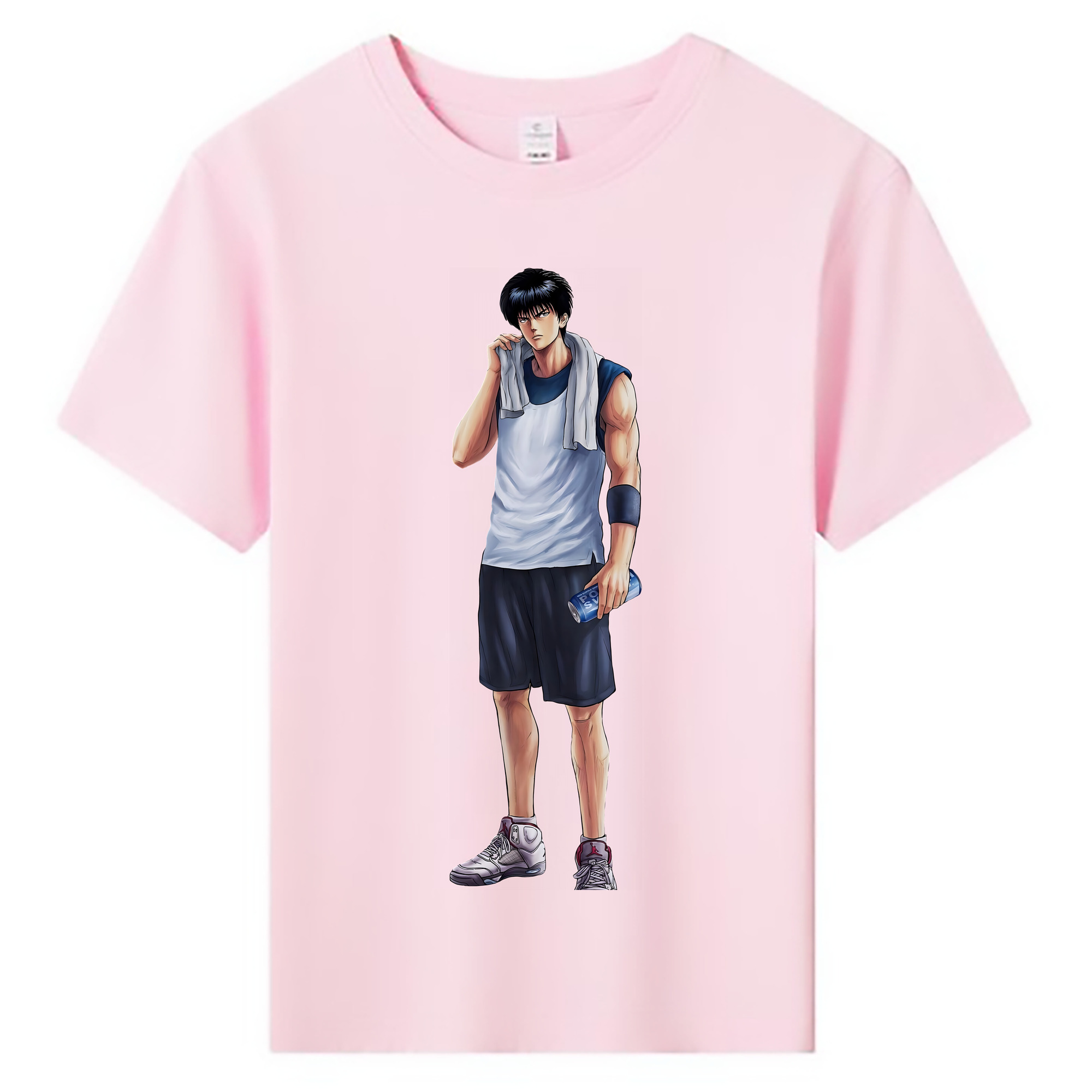 （画像用） SLAM DUNK／スラムダンク 綿100％キッズTシャツ（フロントプリント）