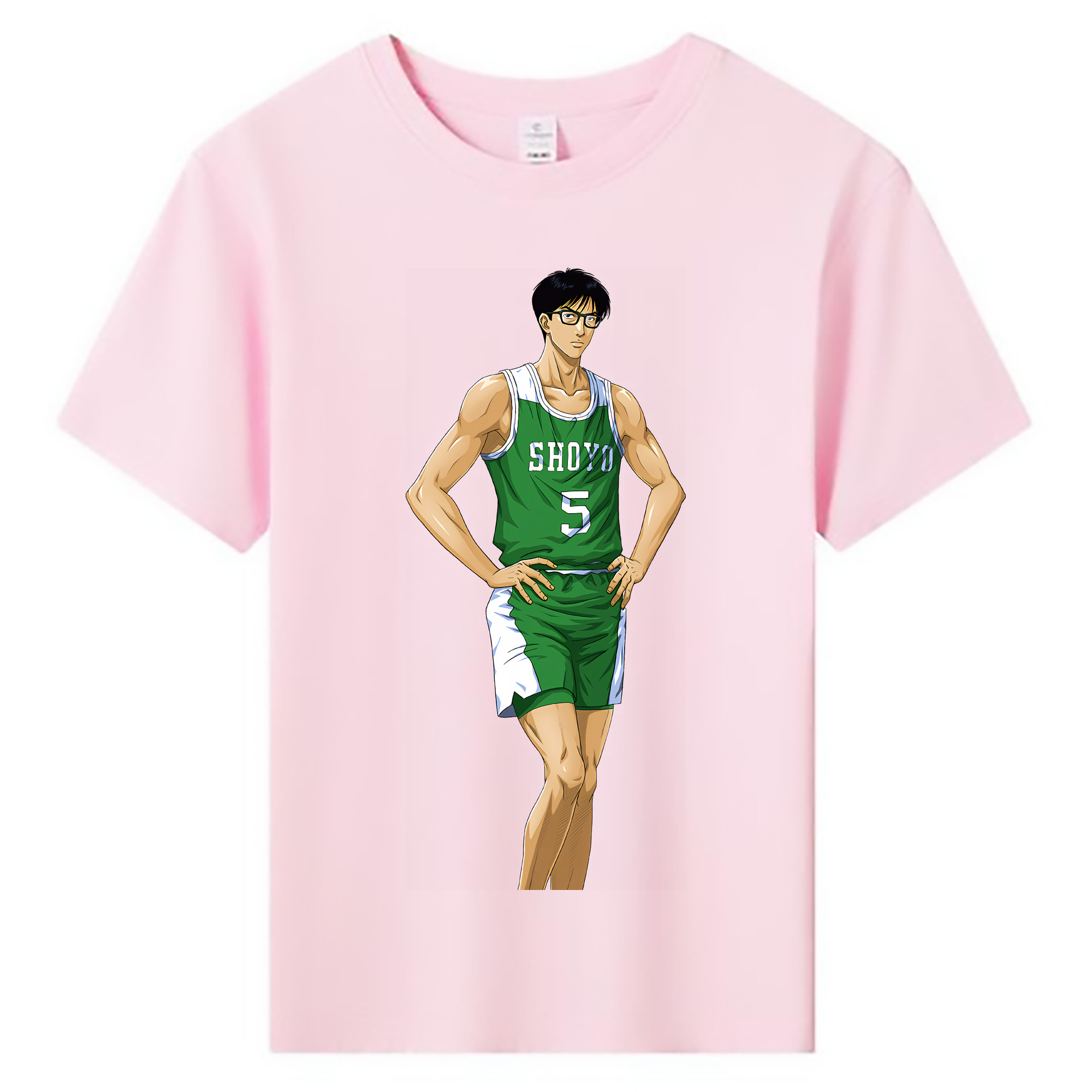 （画像用） SLAM DUNK／スラムダンク 綿100％キッズTシャツ（フロントプリント）