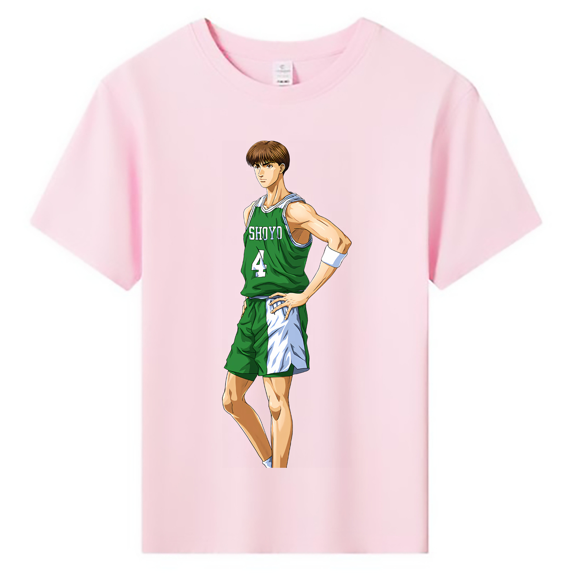 （画像用） SLAM DUNK／スラムダンク 綿100％キッズTシャツ（フロントプリント）
