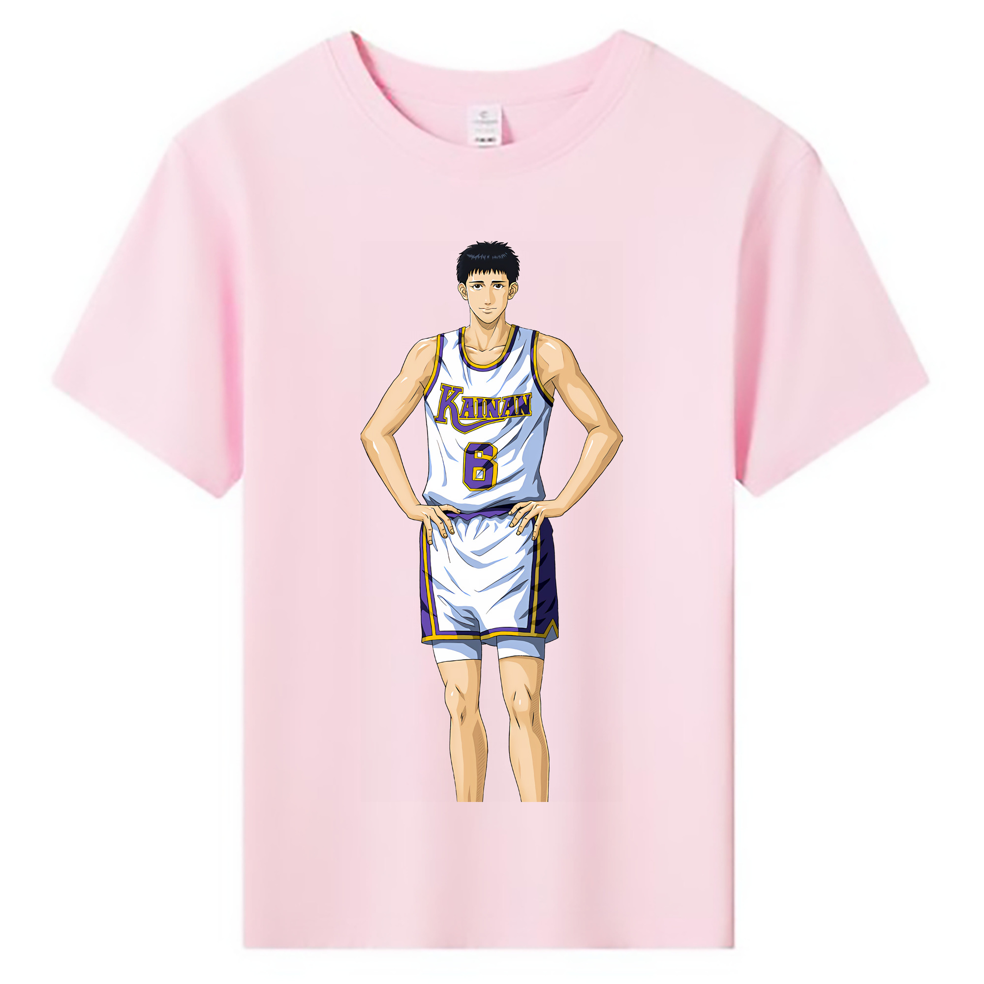 （画像用） SLAM DUNK／スラムダンク 綿100％キッズTシャツ（フロントプリント）