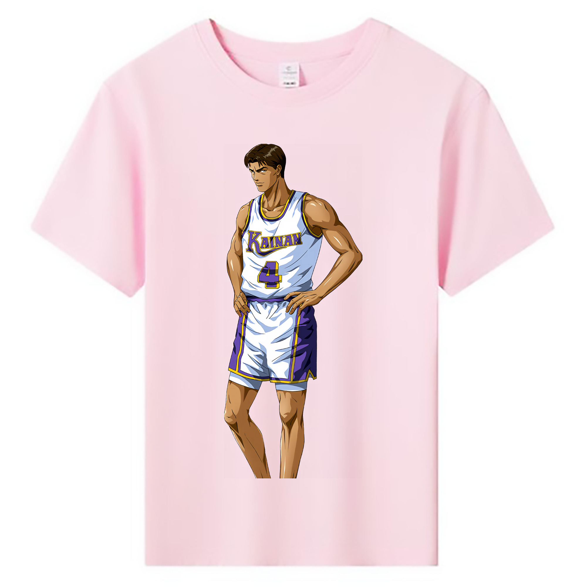 （画像用） SLAM DUNK／スラムダンク 綿100％キッズTシャツ（フロントプリント）
