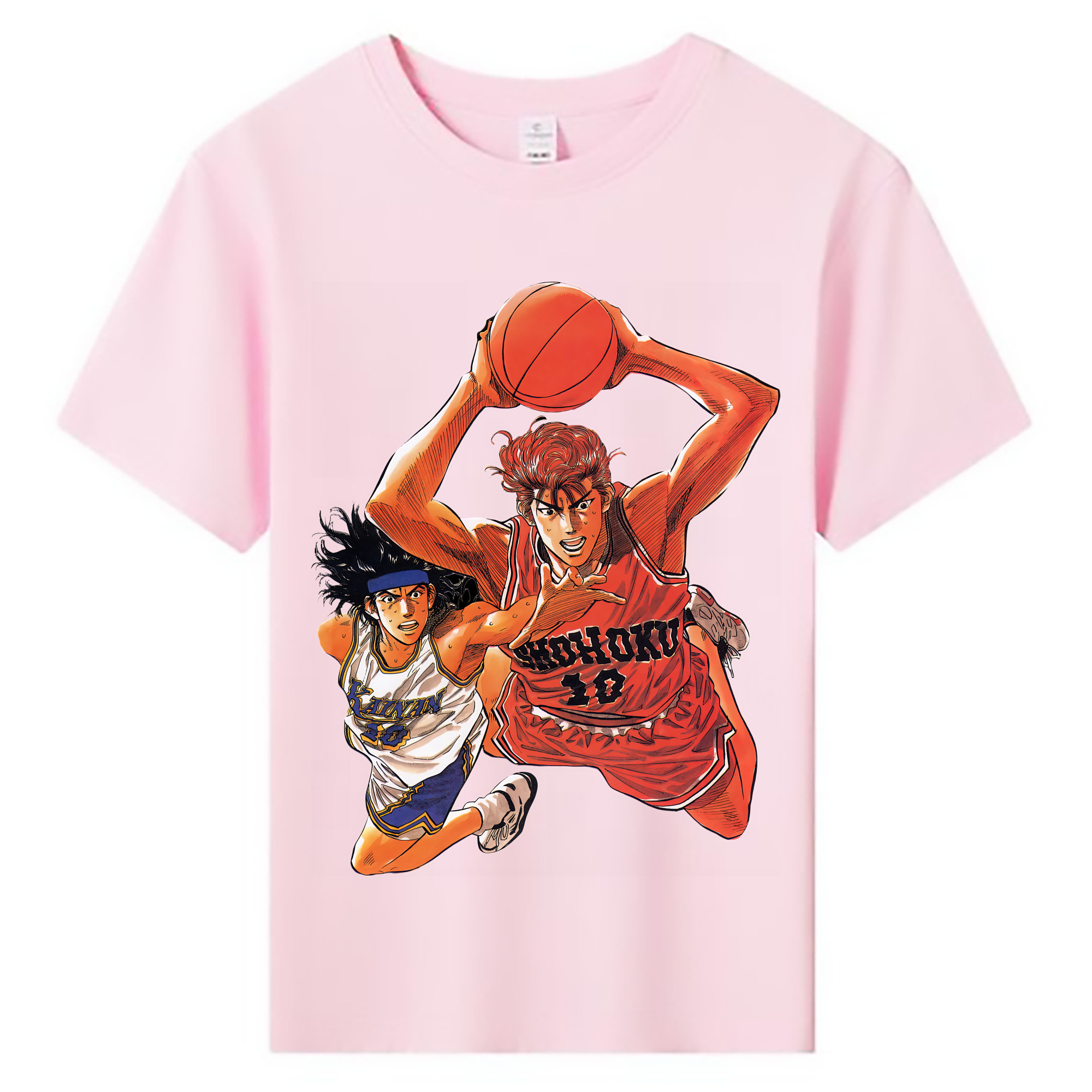 （画像用） SLAM DUNK／スラムダンク 綿100％キッズTシャツ（フロントプリント）