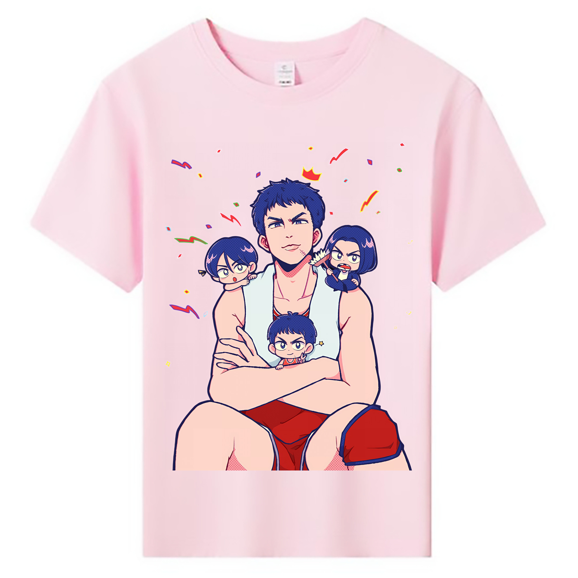 （画像用） SLAM DUNK／スラムダンク 綿100％キッズTシャツ（フロントプリント）