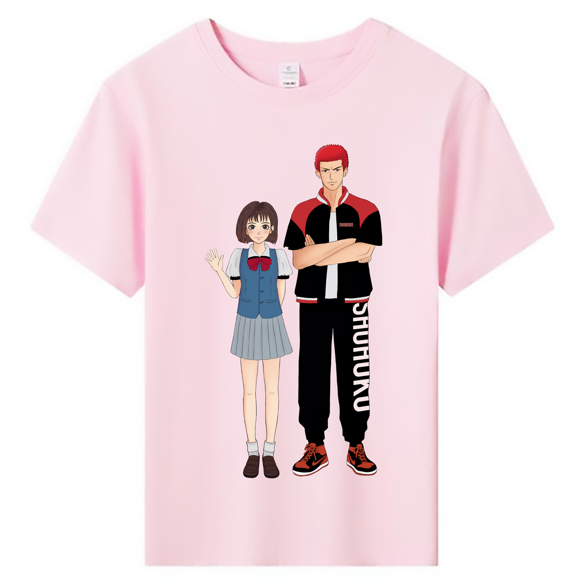 （画像用） SLAM DUNK／スラムダンク 綿100％キッズTシャツ（フロントプリント）
