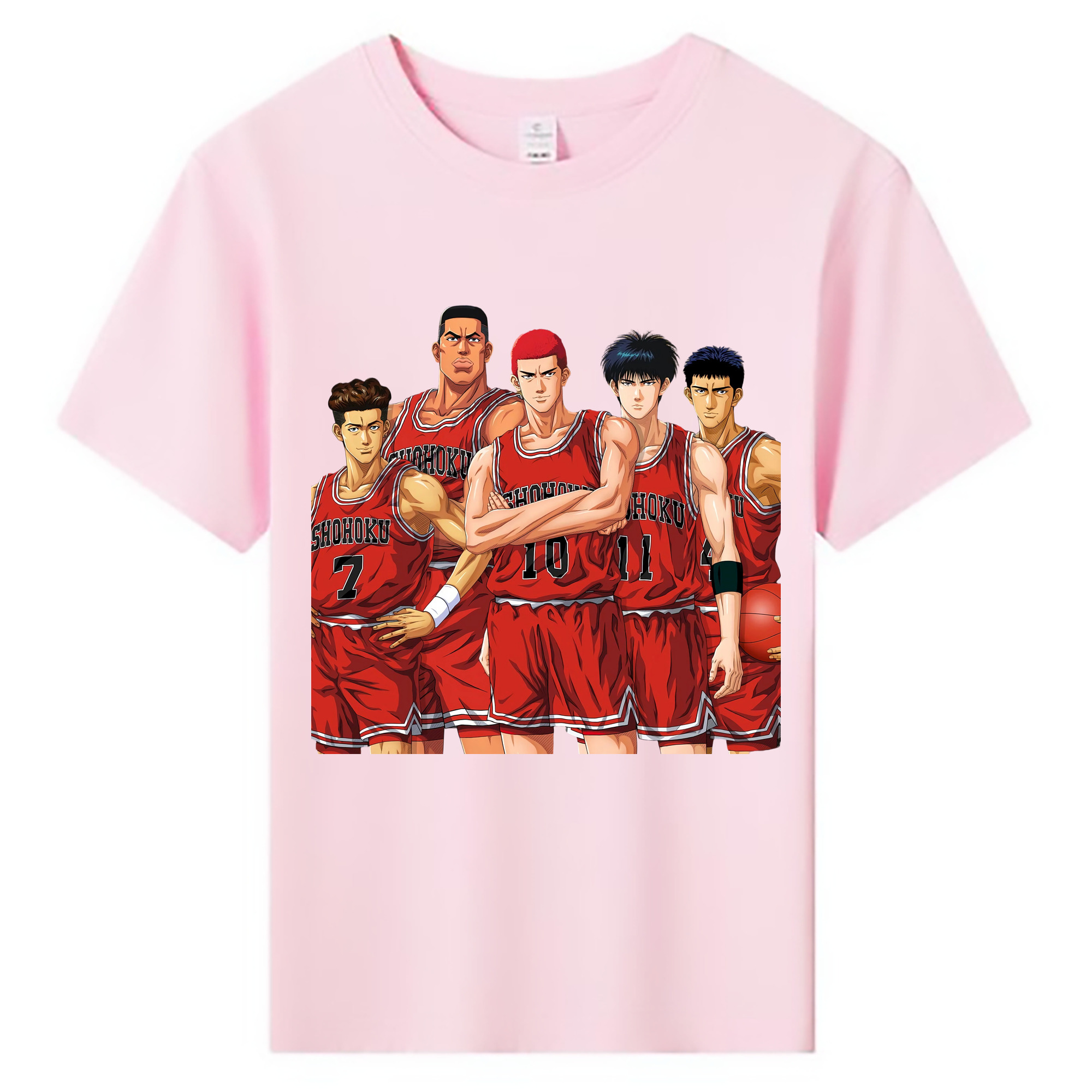 （画像用） SLAM DUNK／スラムダンク 綿100％キッズTシャツ（フロントプリント）