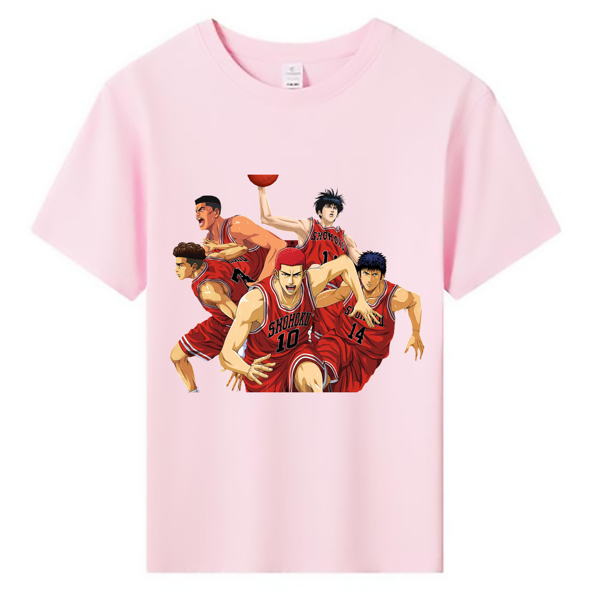 （画像用） SLAM DUNK／スラムダンク 綿100％キッズTシャツ（フロントプリント）