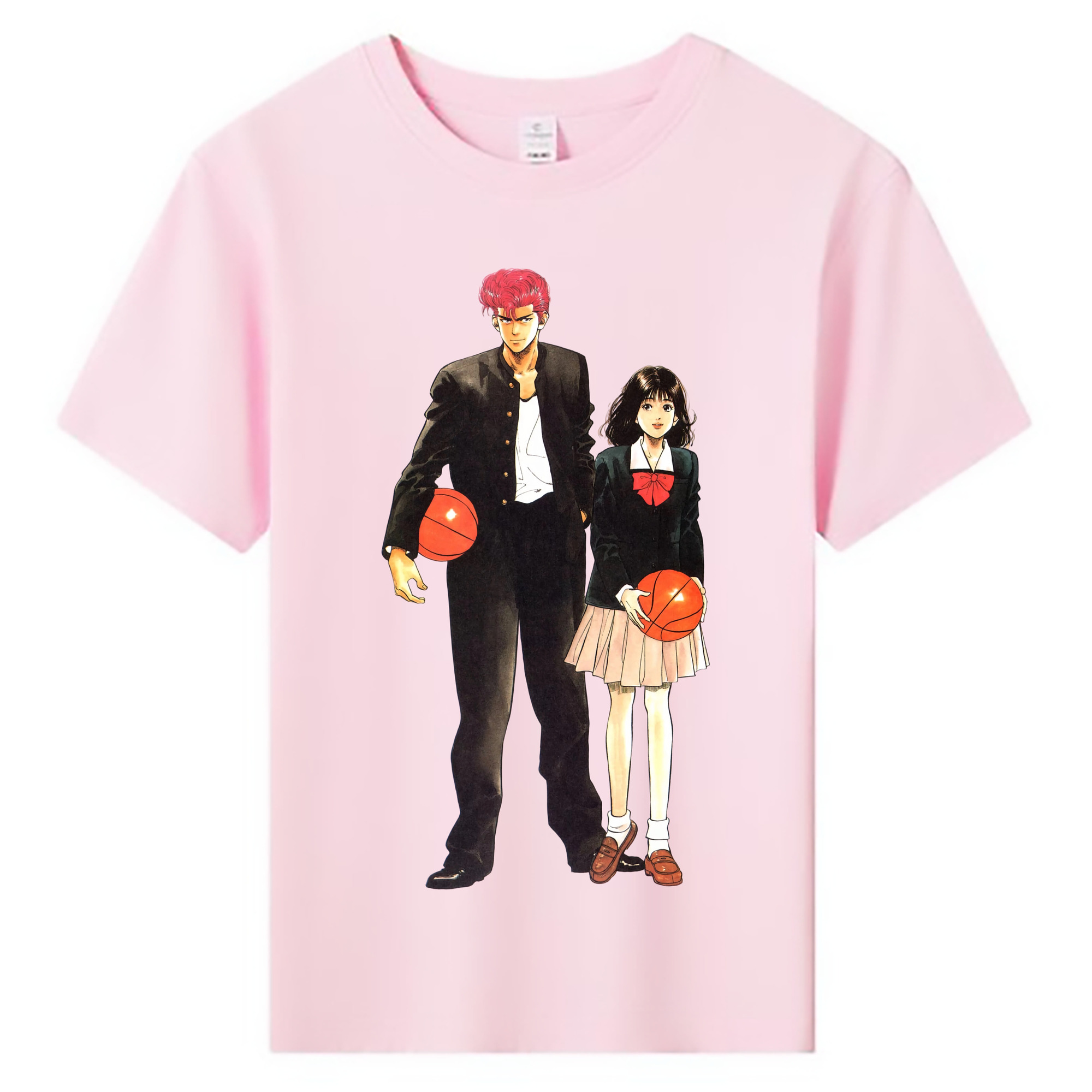 （画像用） SLAM DUNK／スラムダンク 綿100％キッズTシャツ（フロントプリント）