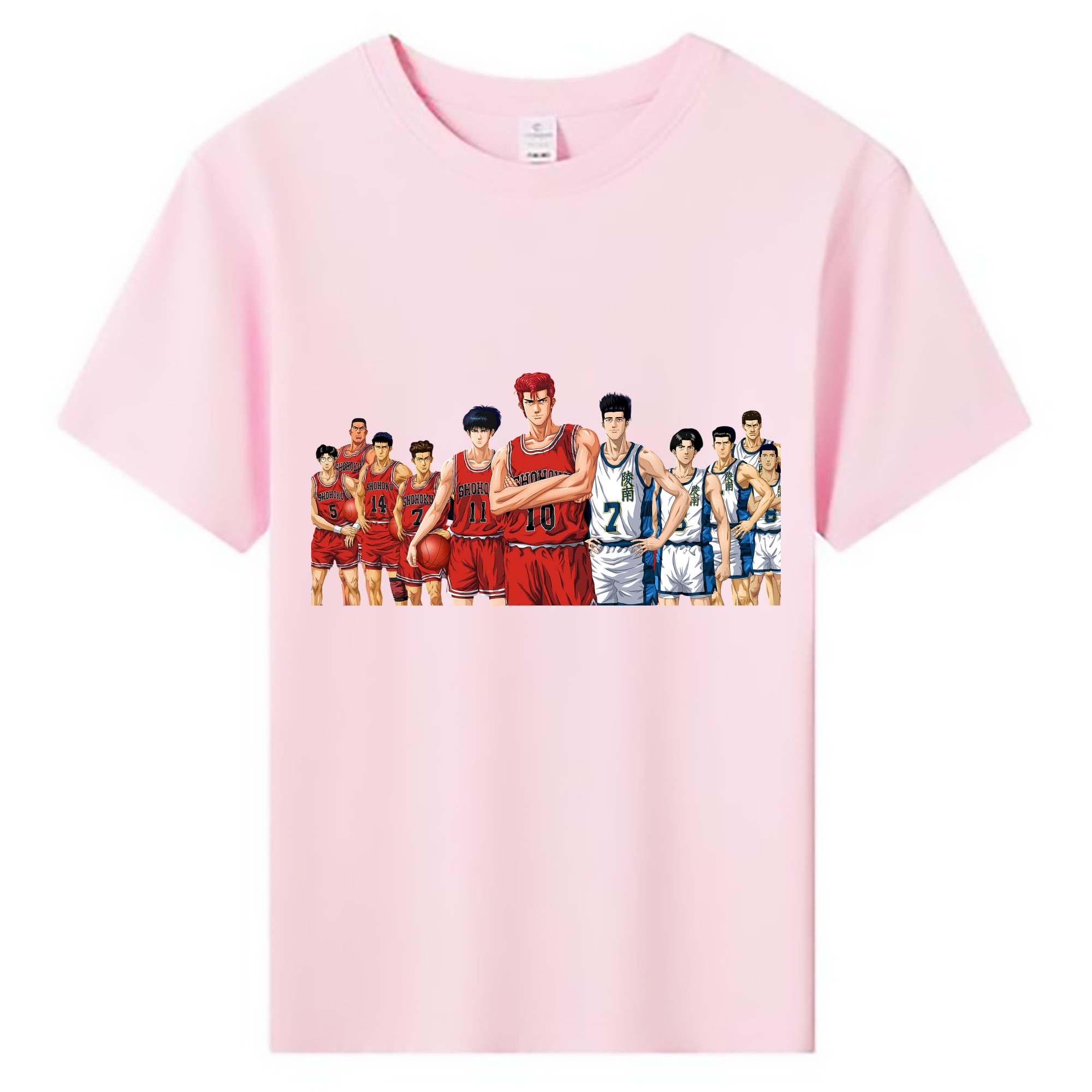 （画像用） SLAM DUNK／スラムダンク 綿100％キッズTシャツ（フロントプリント）