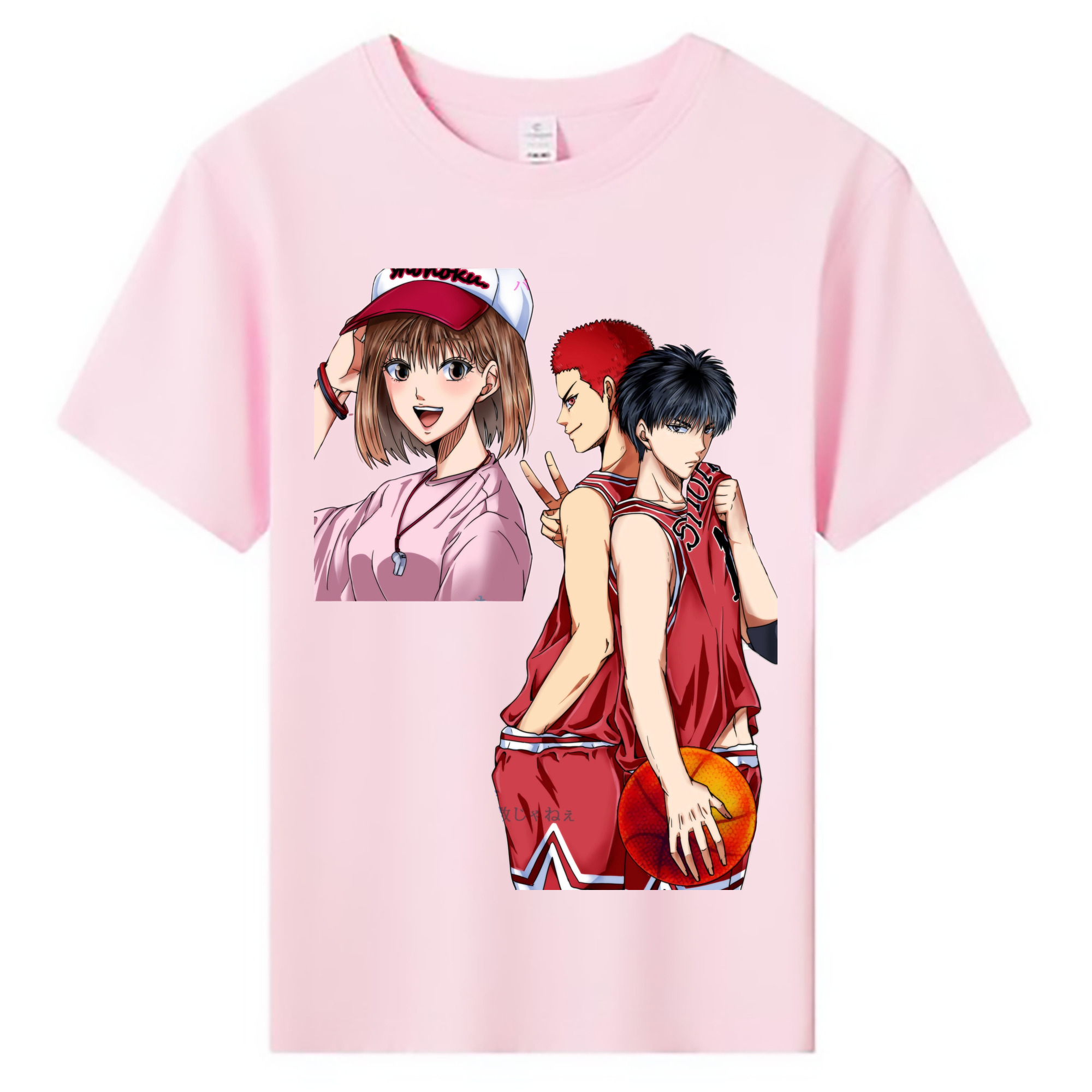 （画像用） SLAM DUNK／スラムダンク 綿100％キッズTシャツ（フロントプリント）