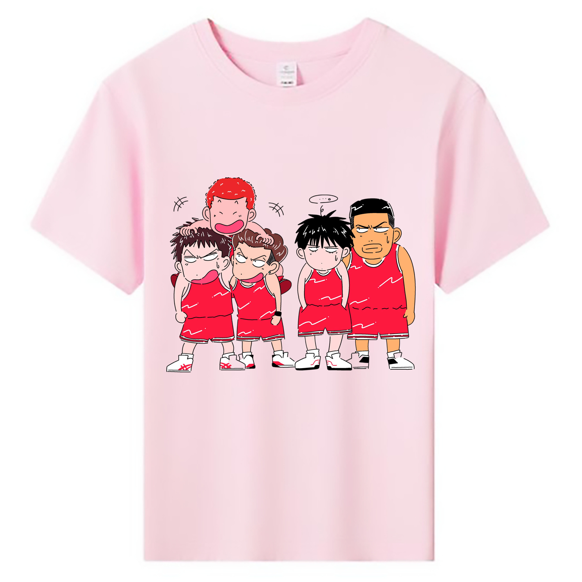 （画像用） SLAM DUNK／スラムダンク 綿100％キッズTシャツ（フロントプリント）