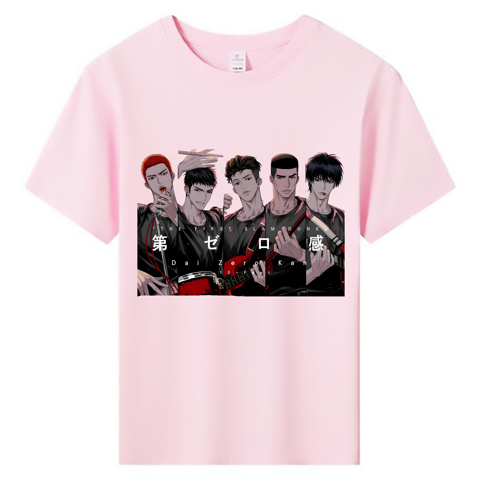 （画像用） SLAM DUNK／スラムダンク 綿100％キッズTシャツ（フロントプリント）