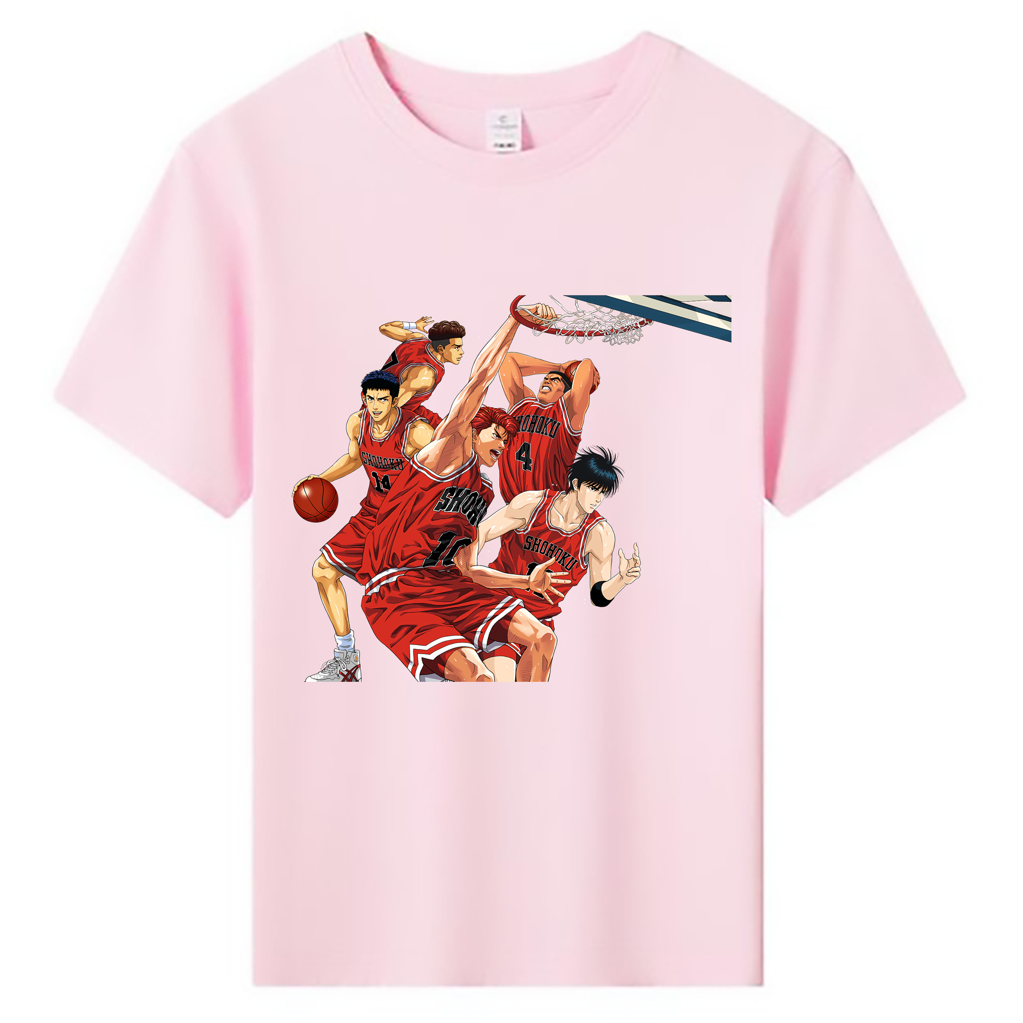 （画像用） SLAM DUNK／スラムダンク 綿100％キッズTシャツ（フロントプリント）
