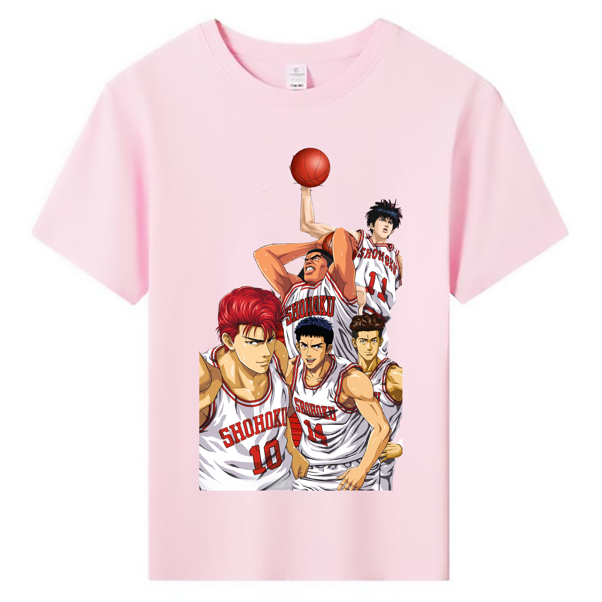 （画像用） SLAM DUNK／スラムダンク 綿100％キッズTシャツ（フロントプリント）