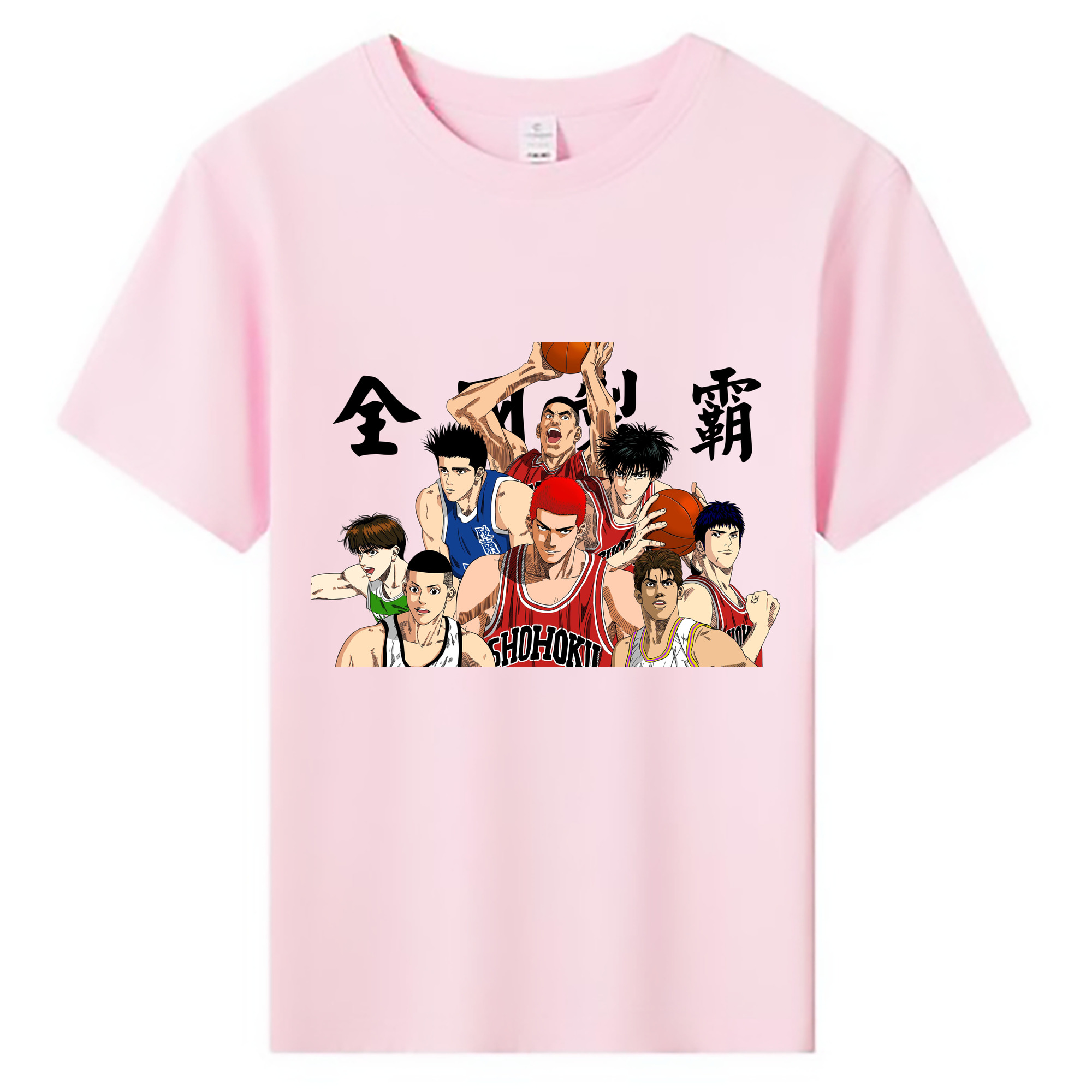 （画像用） SLAM DUNK／スラムダンク 綿100％キッズTシャツ（フロントプリント）