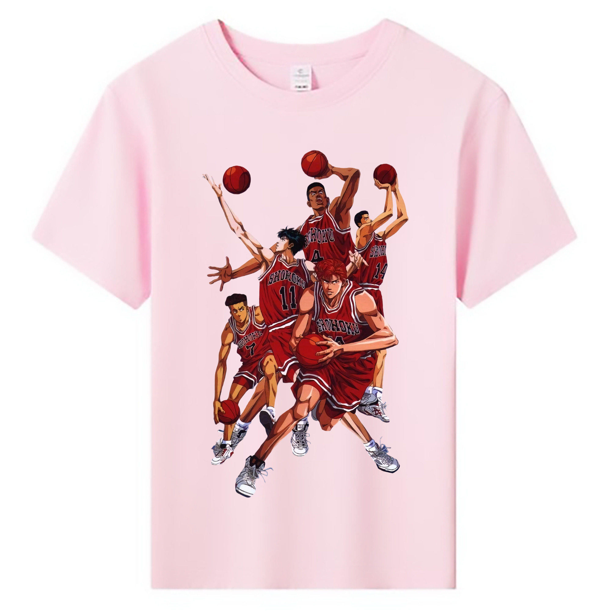 （画像用） SLAM DUNK／スラムダンク 綿100％キッズTシャツ（フロントプリント）