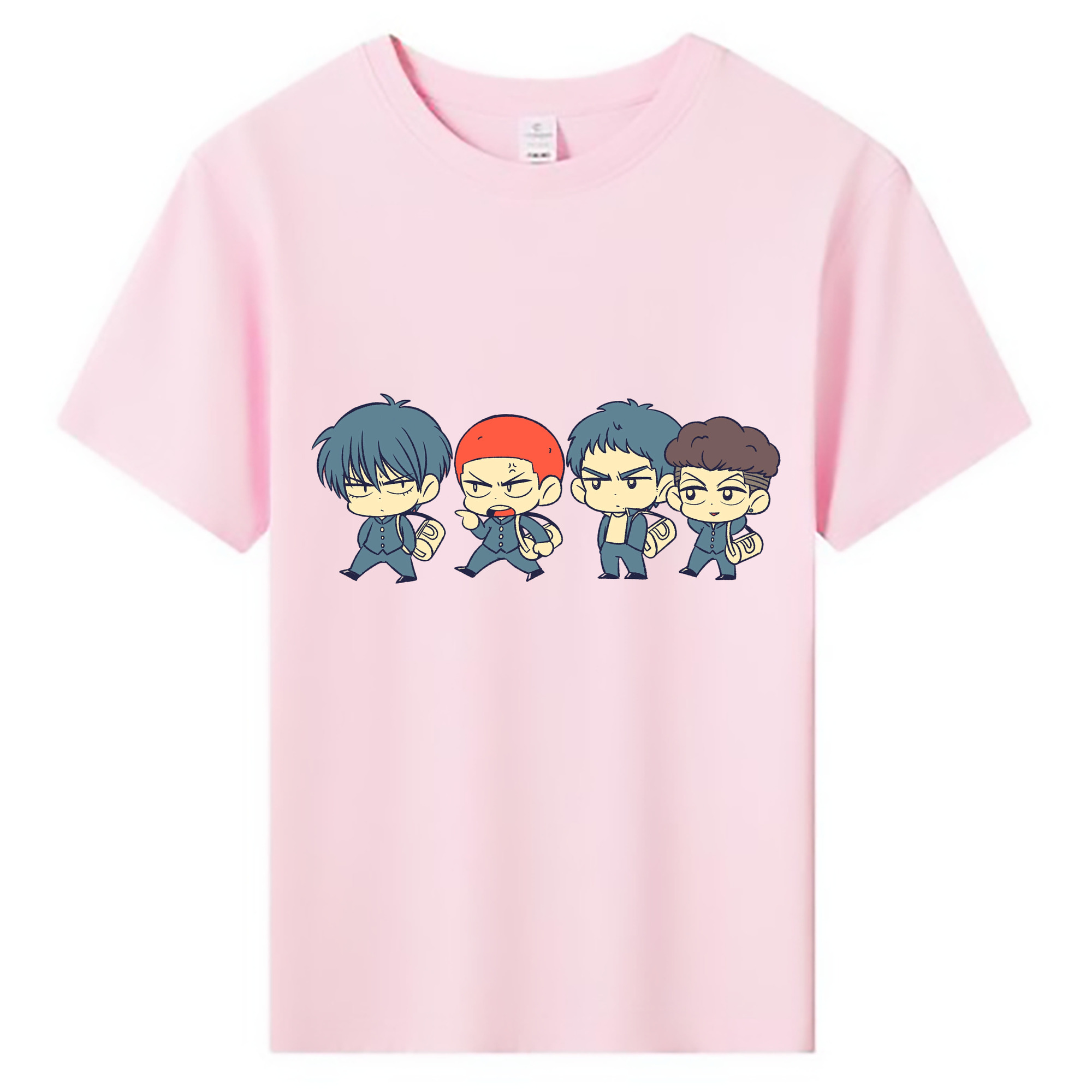 （画像用） SLAM DUNK／スラムダンク 綿100％キッズTシャツ（フロントプリント）