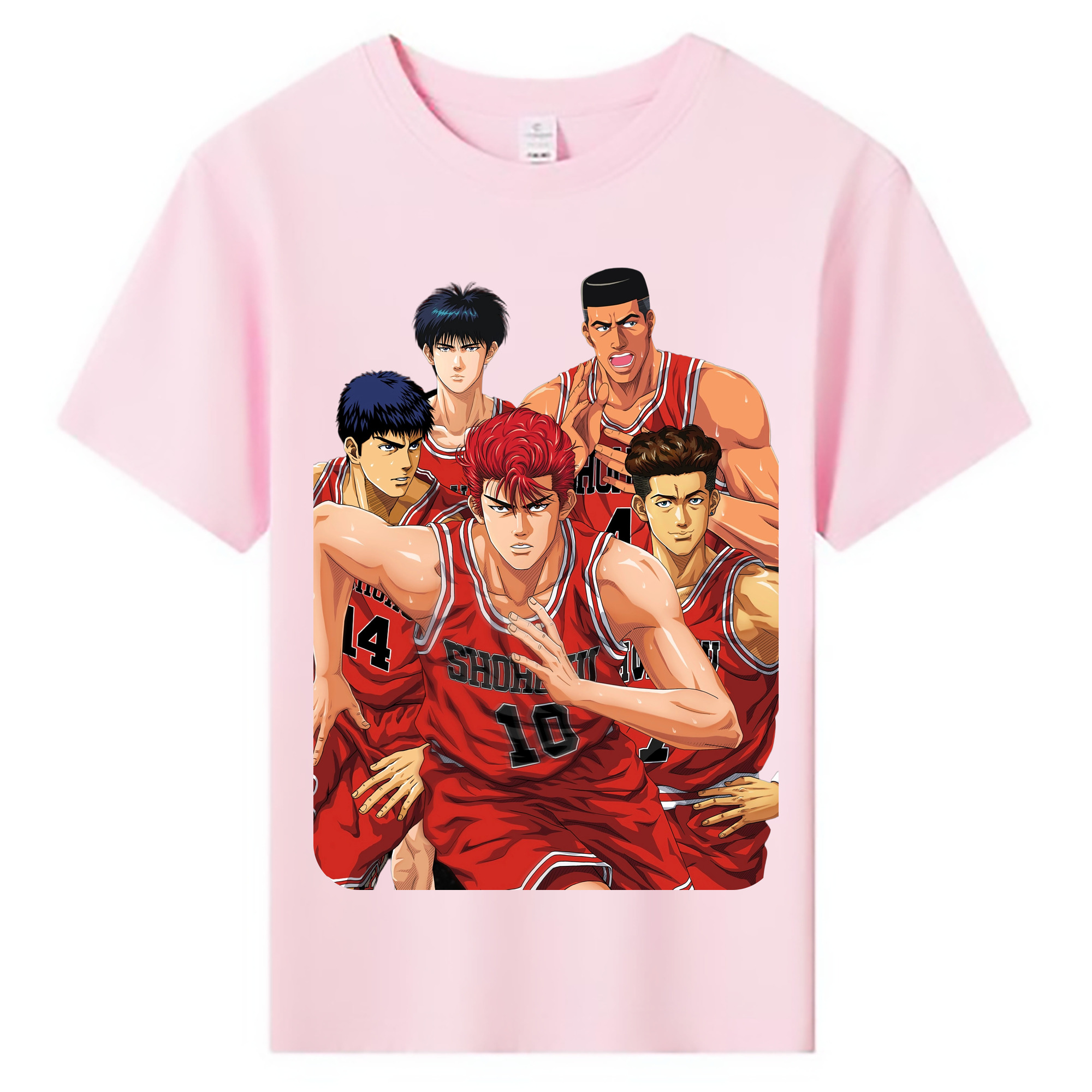 （画像用） SLAM DUNK／スラムダンク 綿100％キッズTシャツ（フロントプリント）