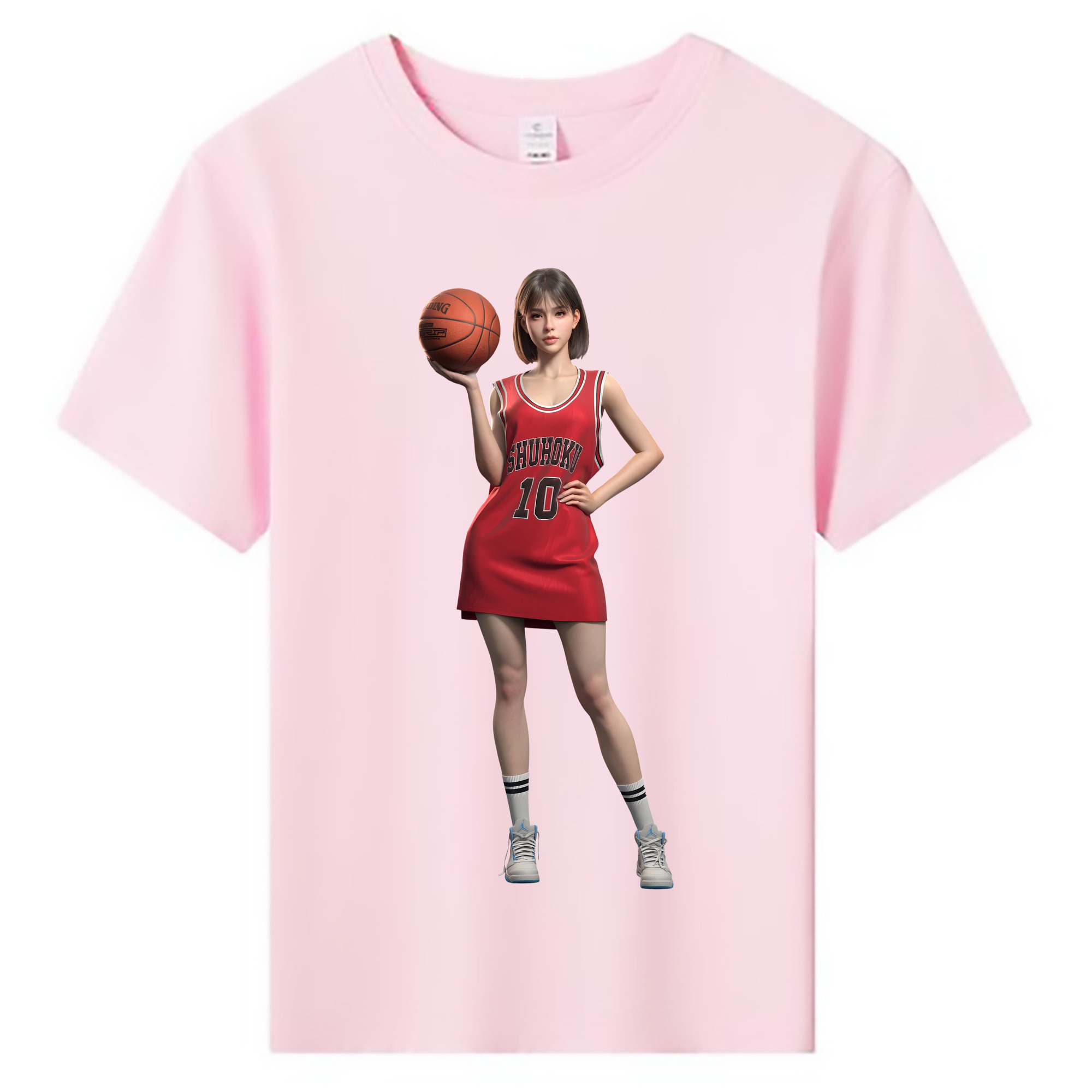 （画像用） SLAM DUNK／スラムダンク 綿100％キッズTシャツ（フロントプリント）