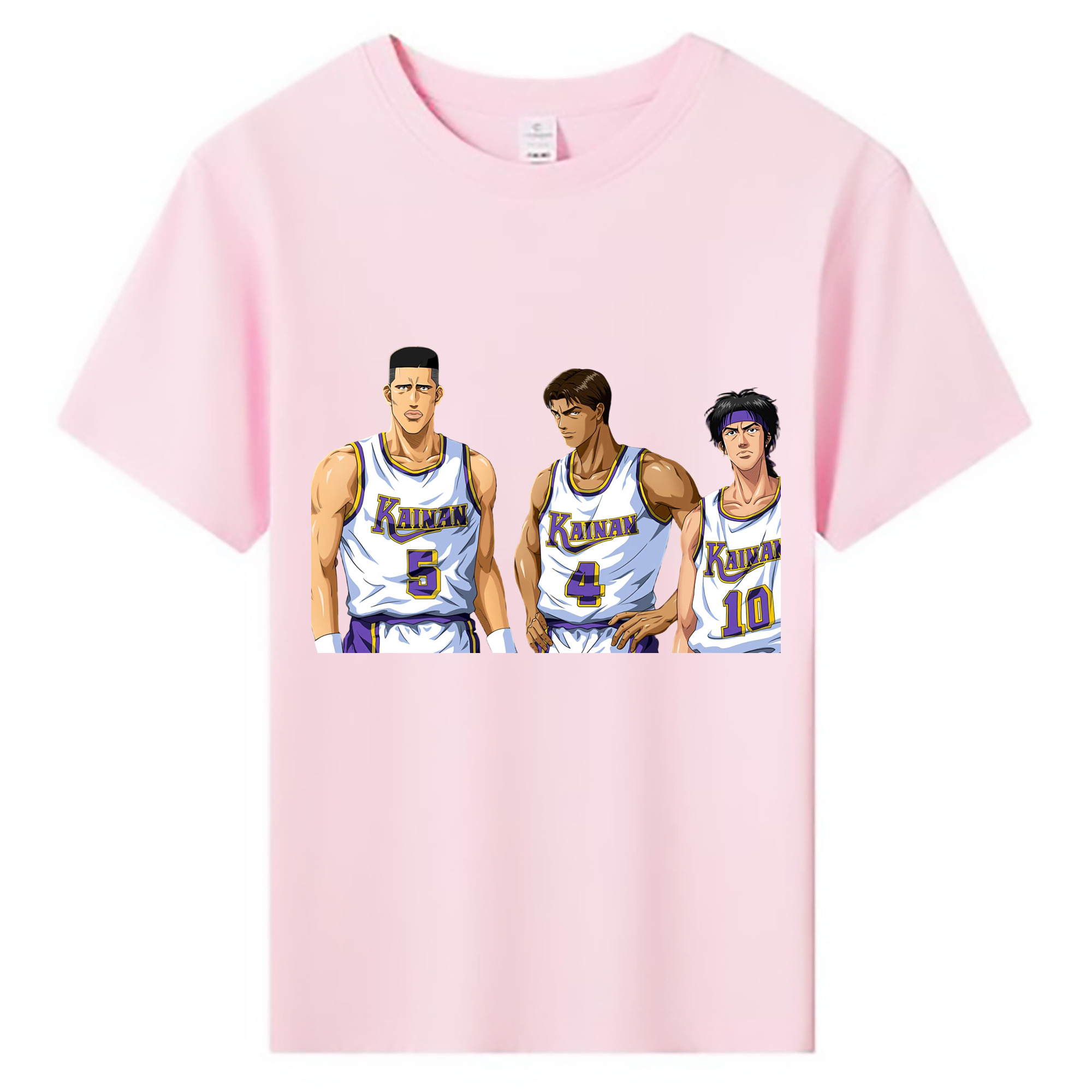 （画像用） SLAM DUNK／スラムダンク 綿100％キッズTシャツ（フロントプリント）